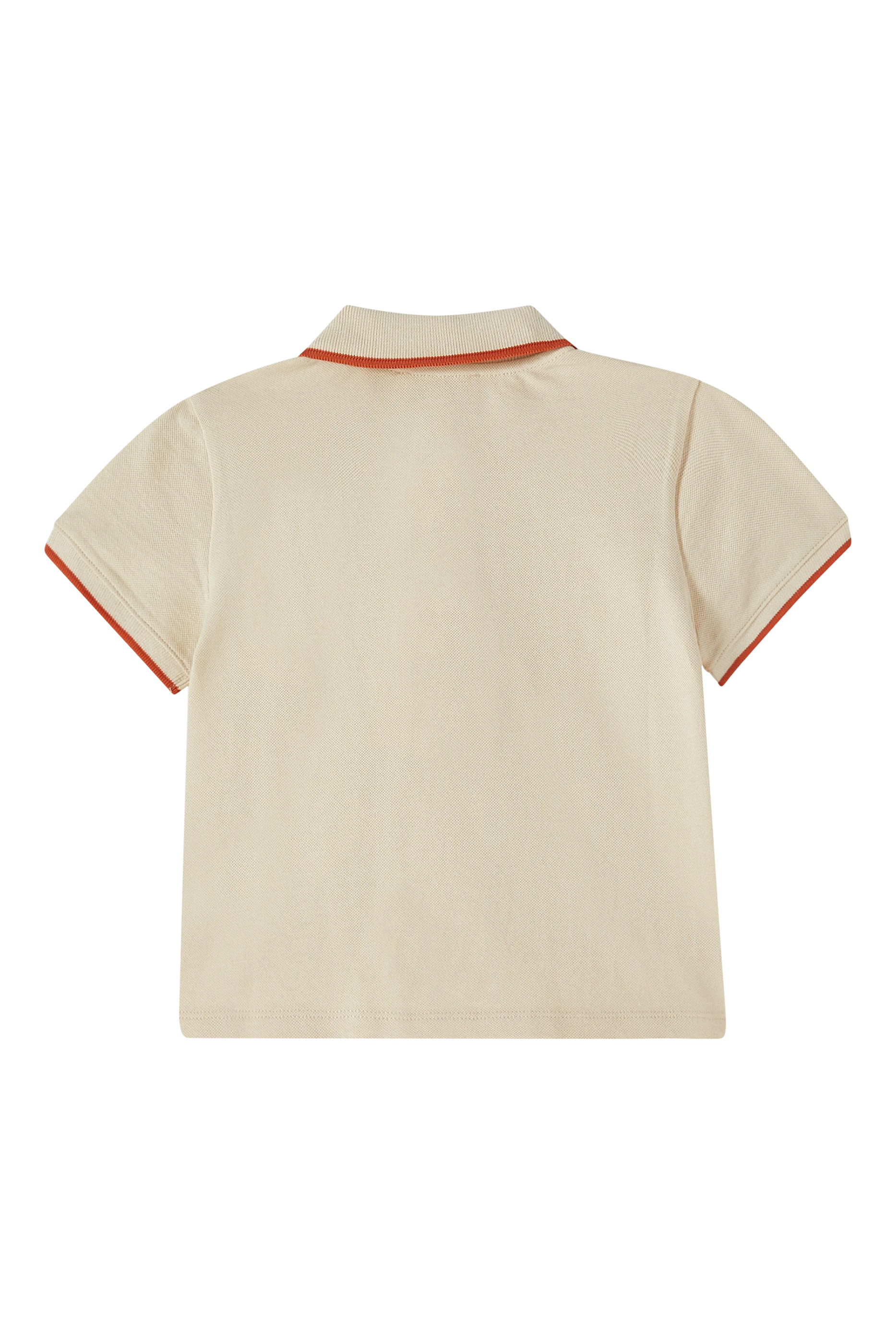 Kids Piqu&eacute; Jersey Polo Shirt with Piping Detail