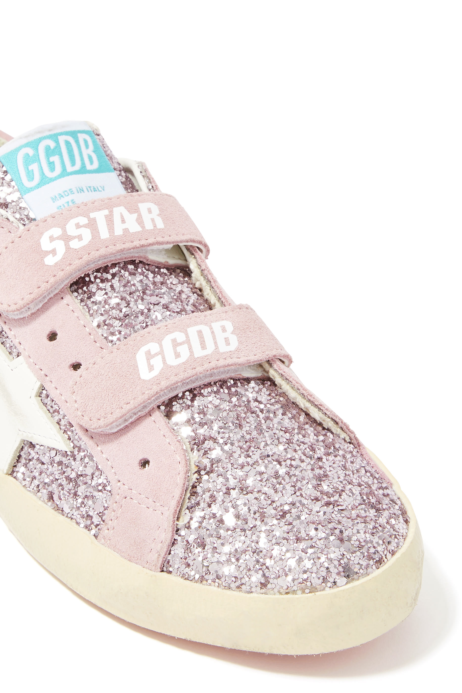 Kids Old School Leather Sneakers