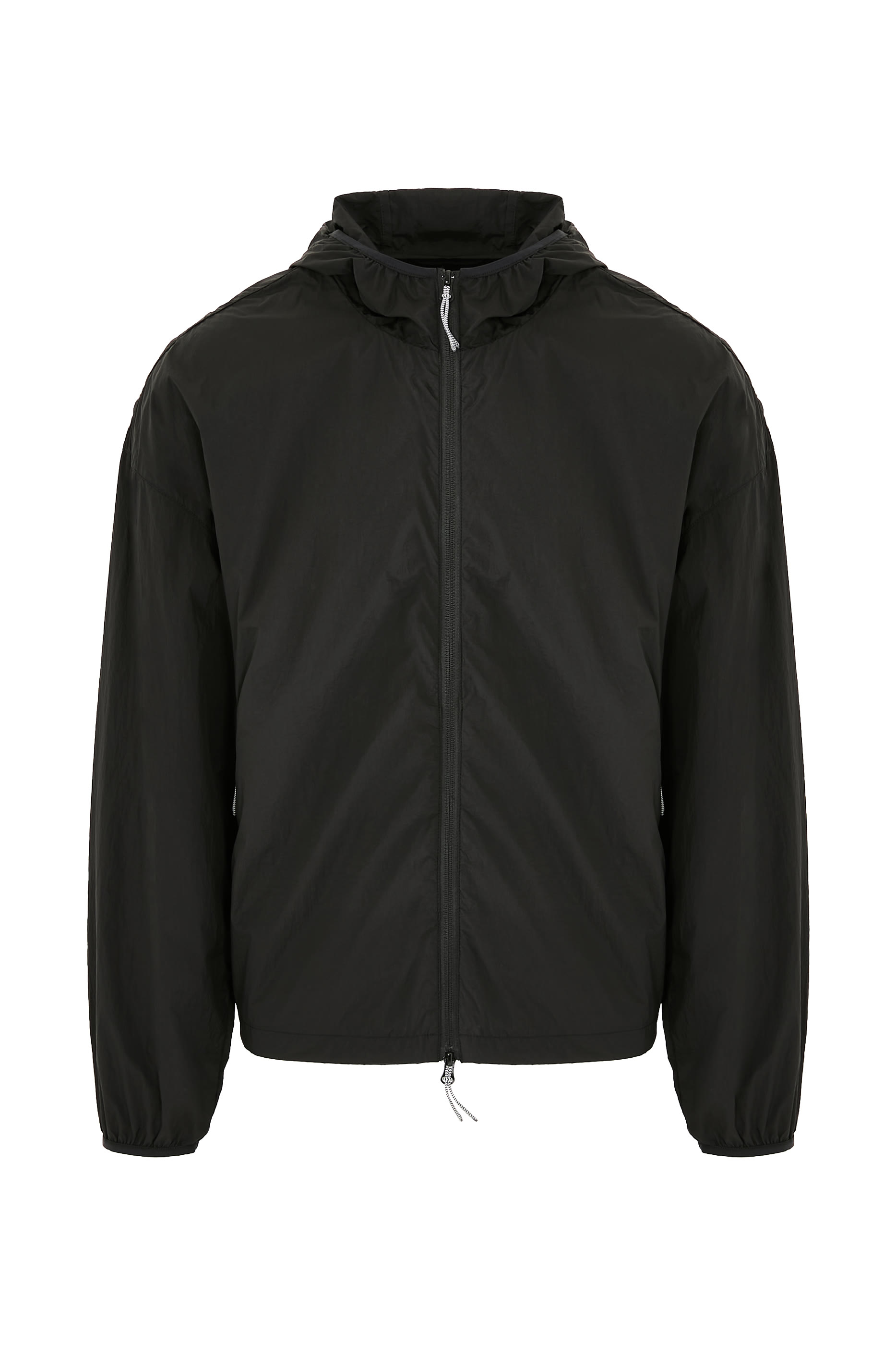 Ultralight Nylon Hooded Jacket
