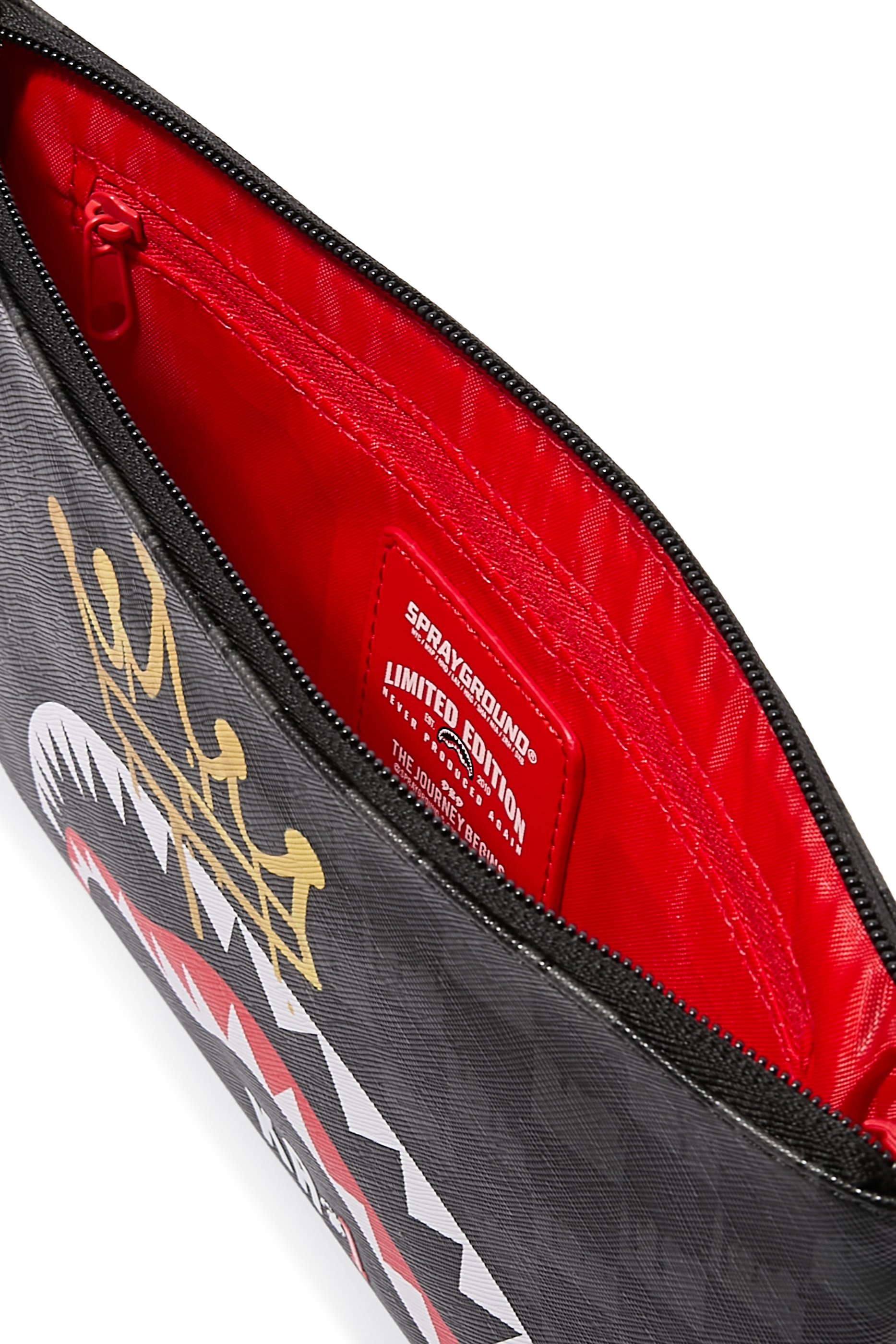 Kids Crown Drip Check x Ka1 Clutch Pouch