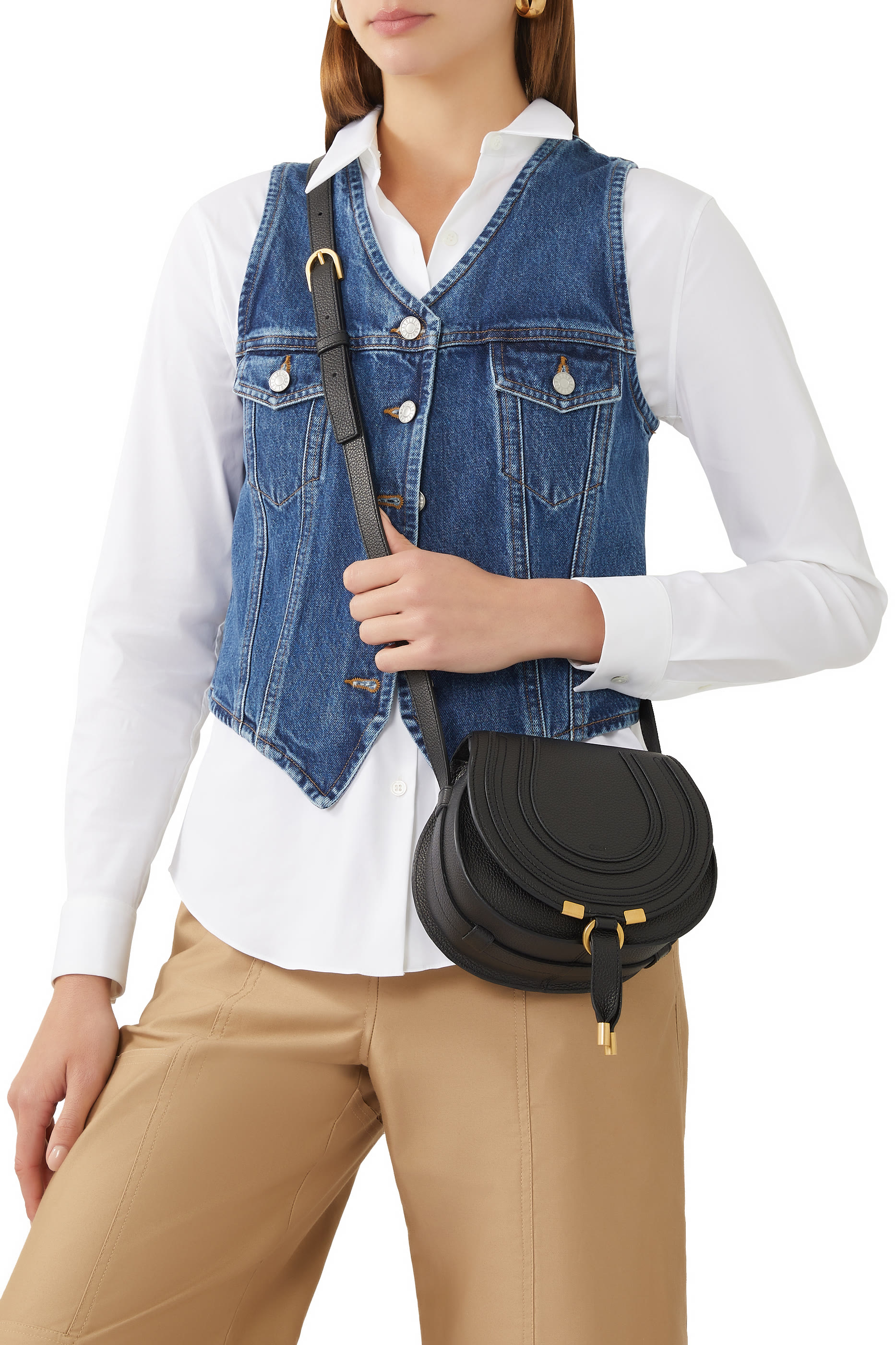 Marcie Small Saddle Bag
