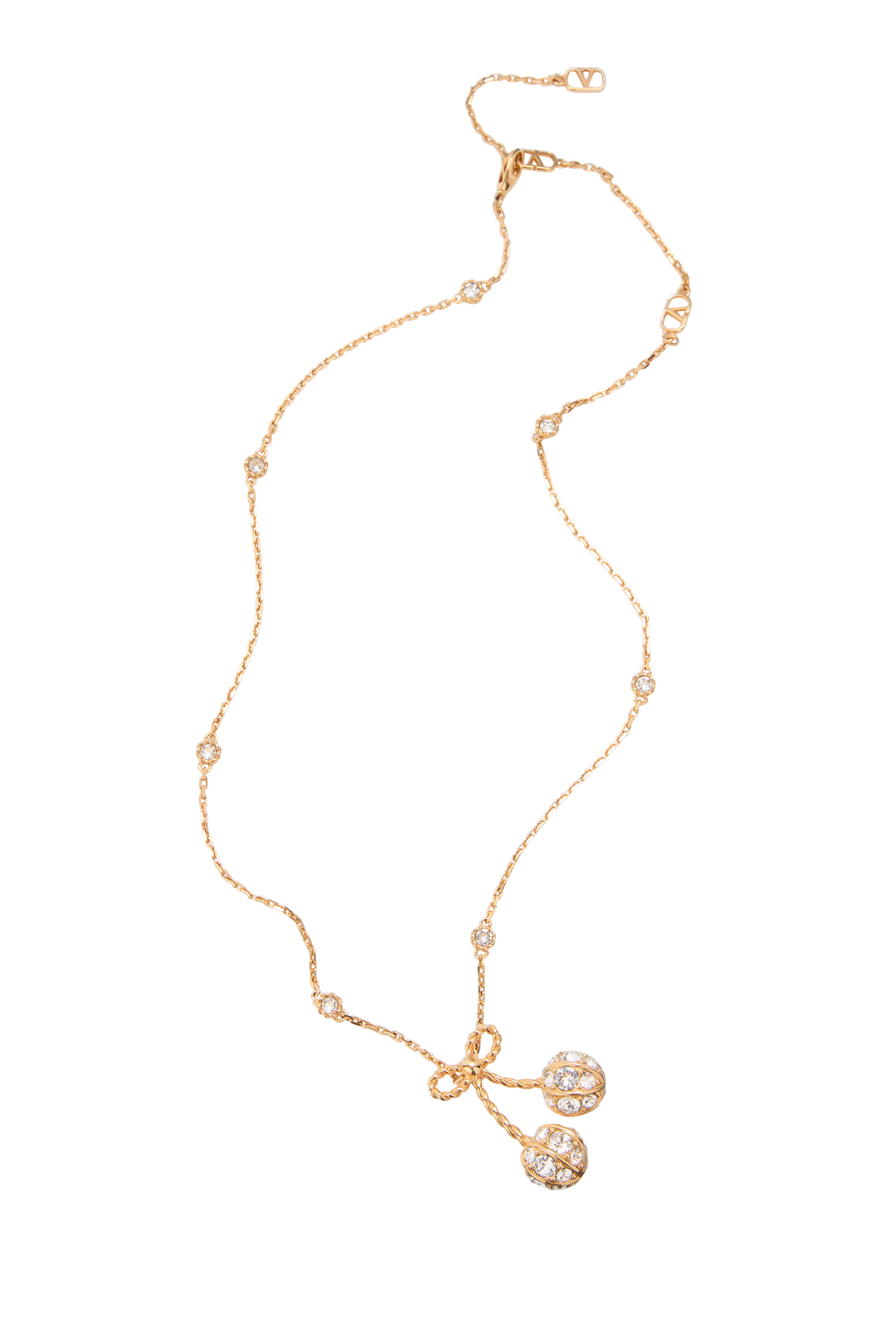 Cherryfic Necklace Metal and Swarovski&reg; Crystals