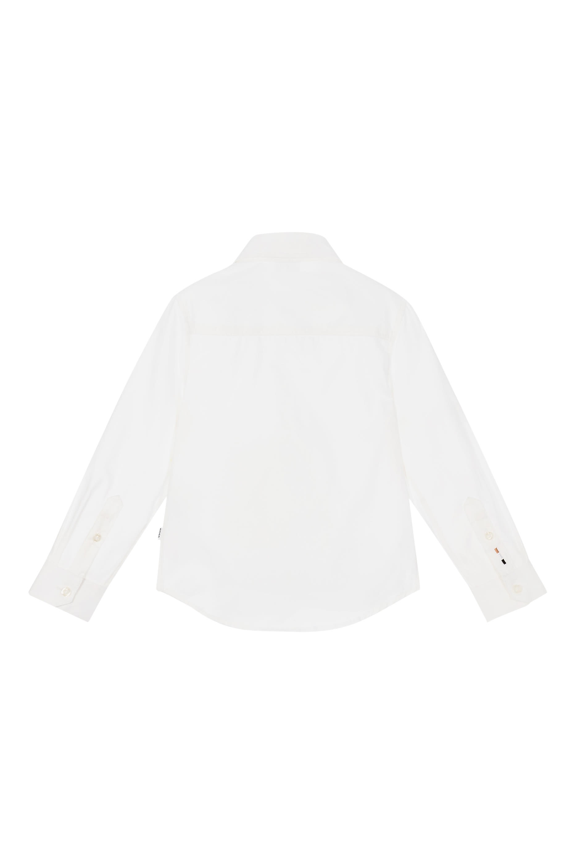 Kids Logo Oxford Cotton Shirt