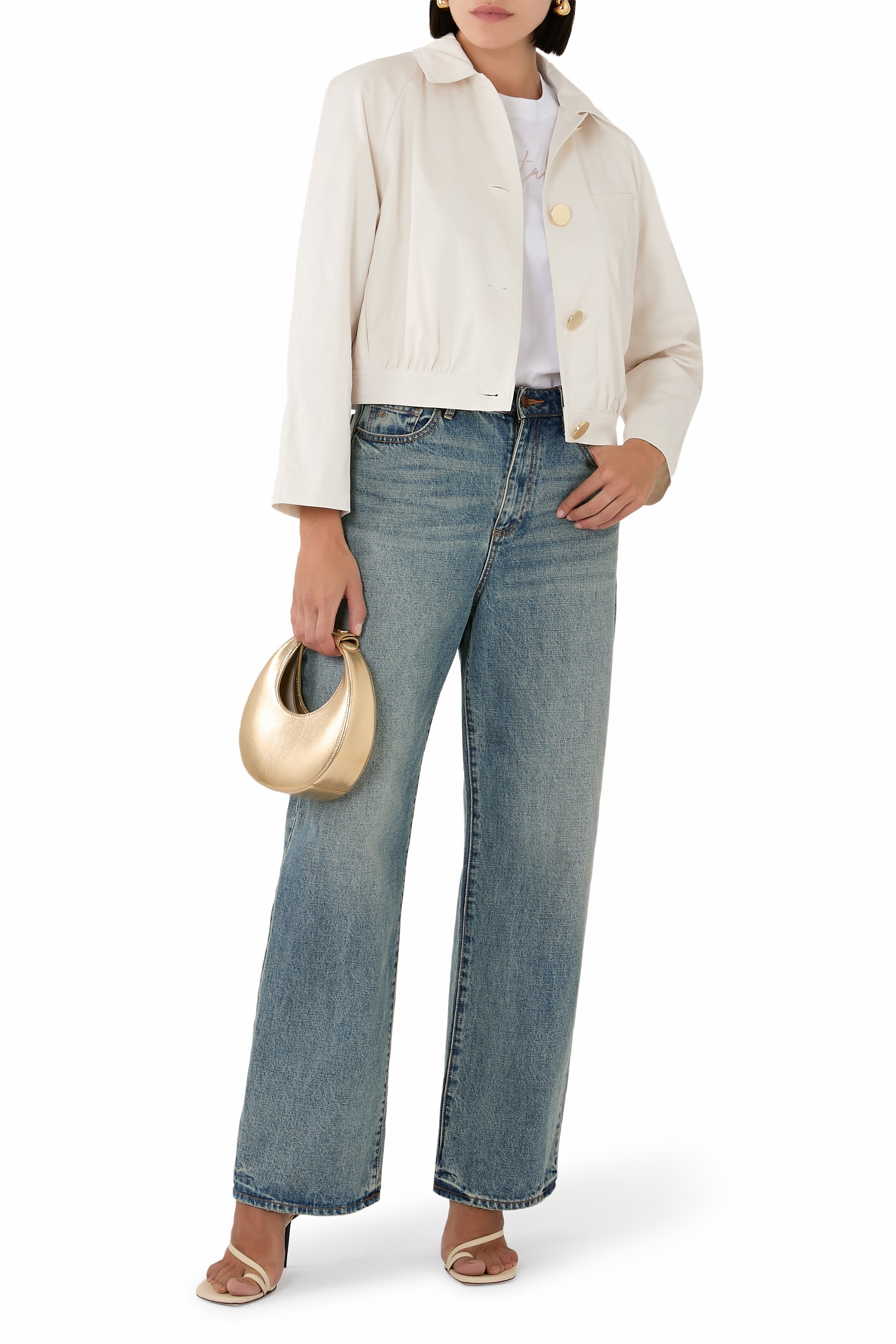 Button-Up Collared Jacket