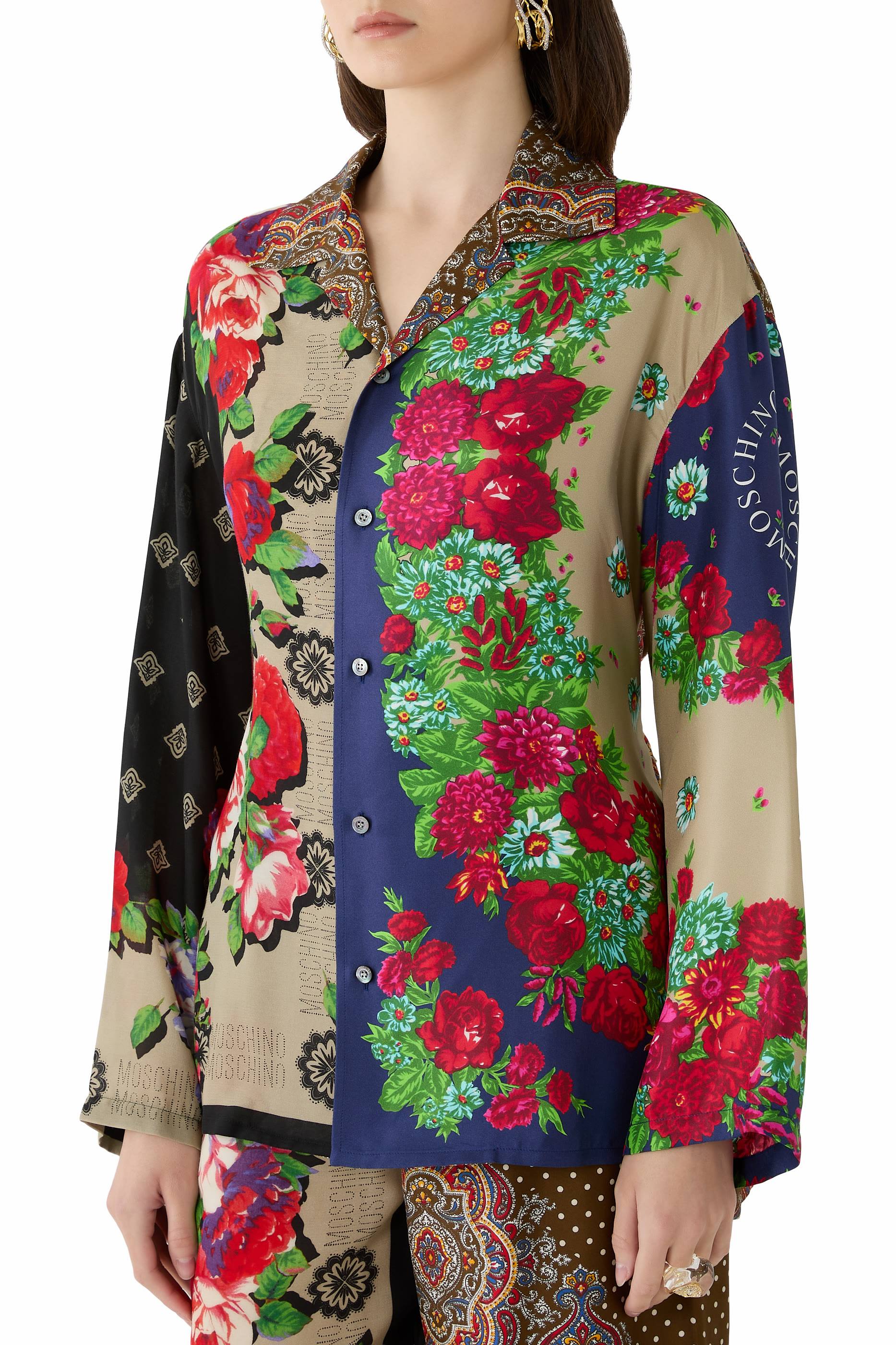 Printed Silk Shirt