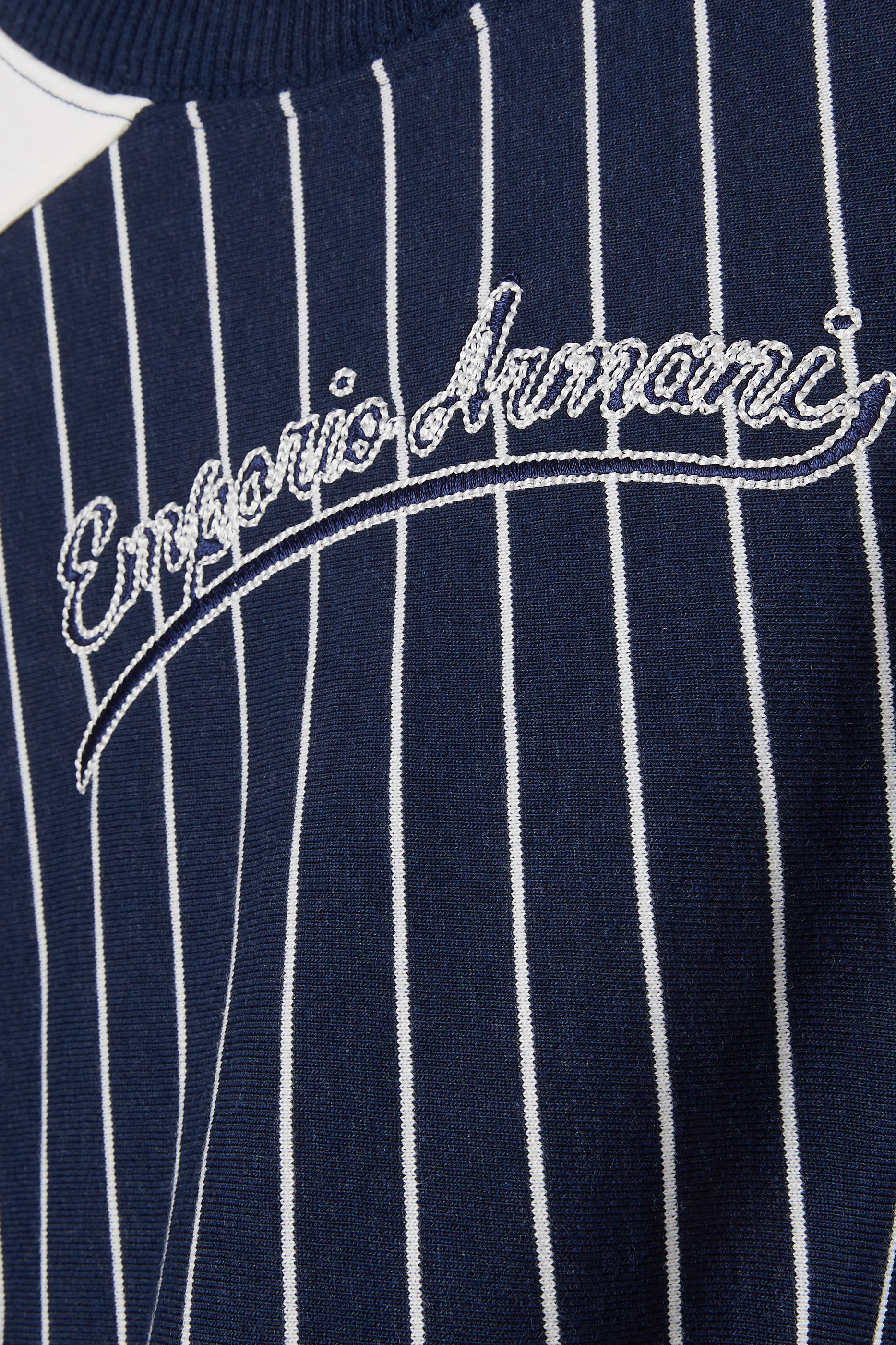 Kids Logo Striped T-Shirt and Shorts Set