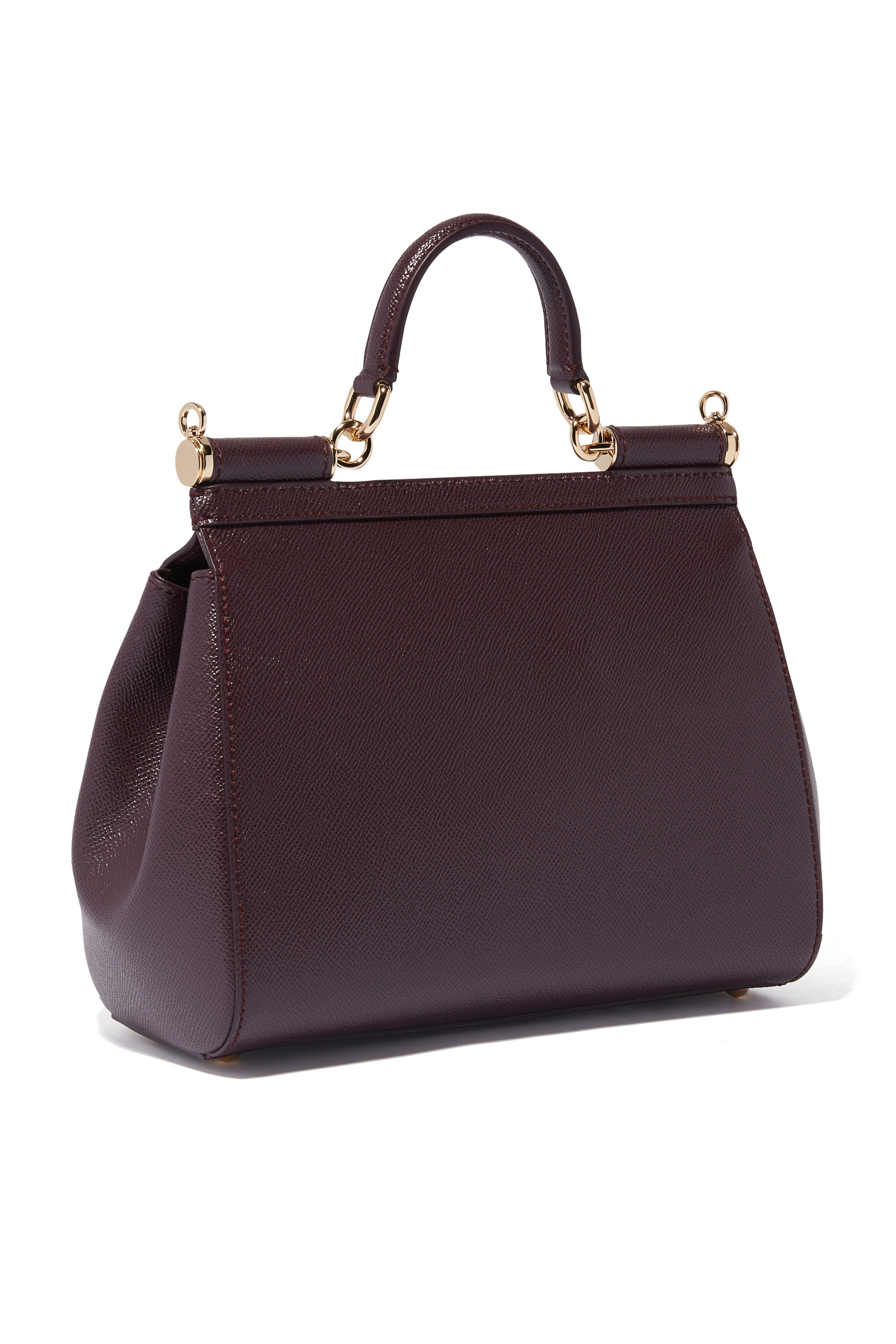 Large Dauphine Calfskin Sicily Bag