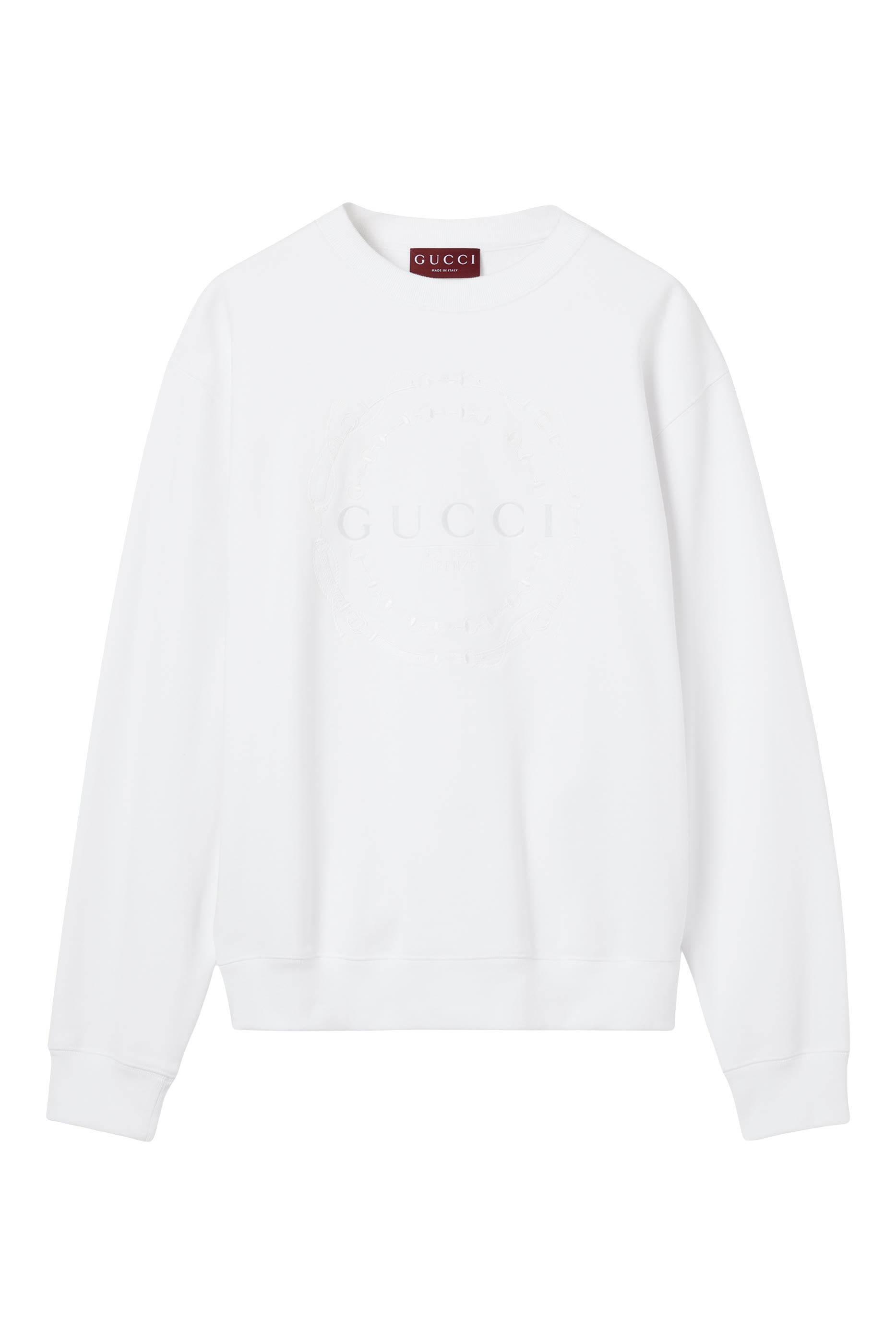 Embroidered Cotton Jersey Sweatshirt