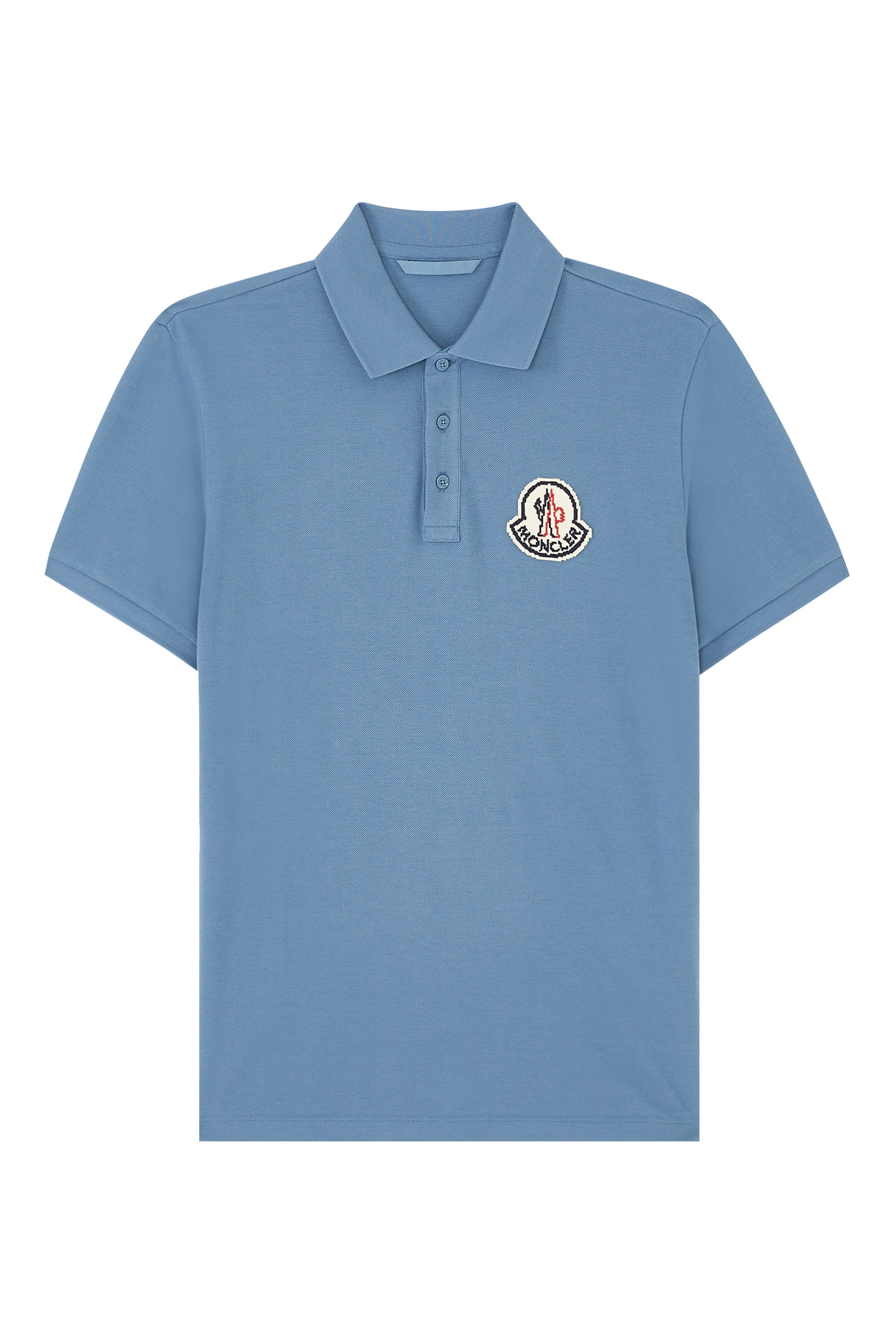 Logo-Appliqu&eacute;d Pique Cotton Polo Shirt