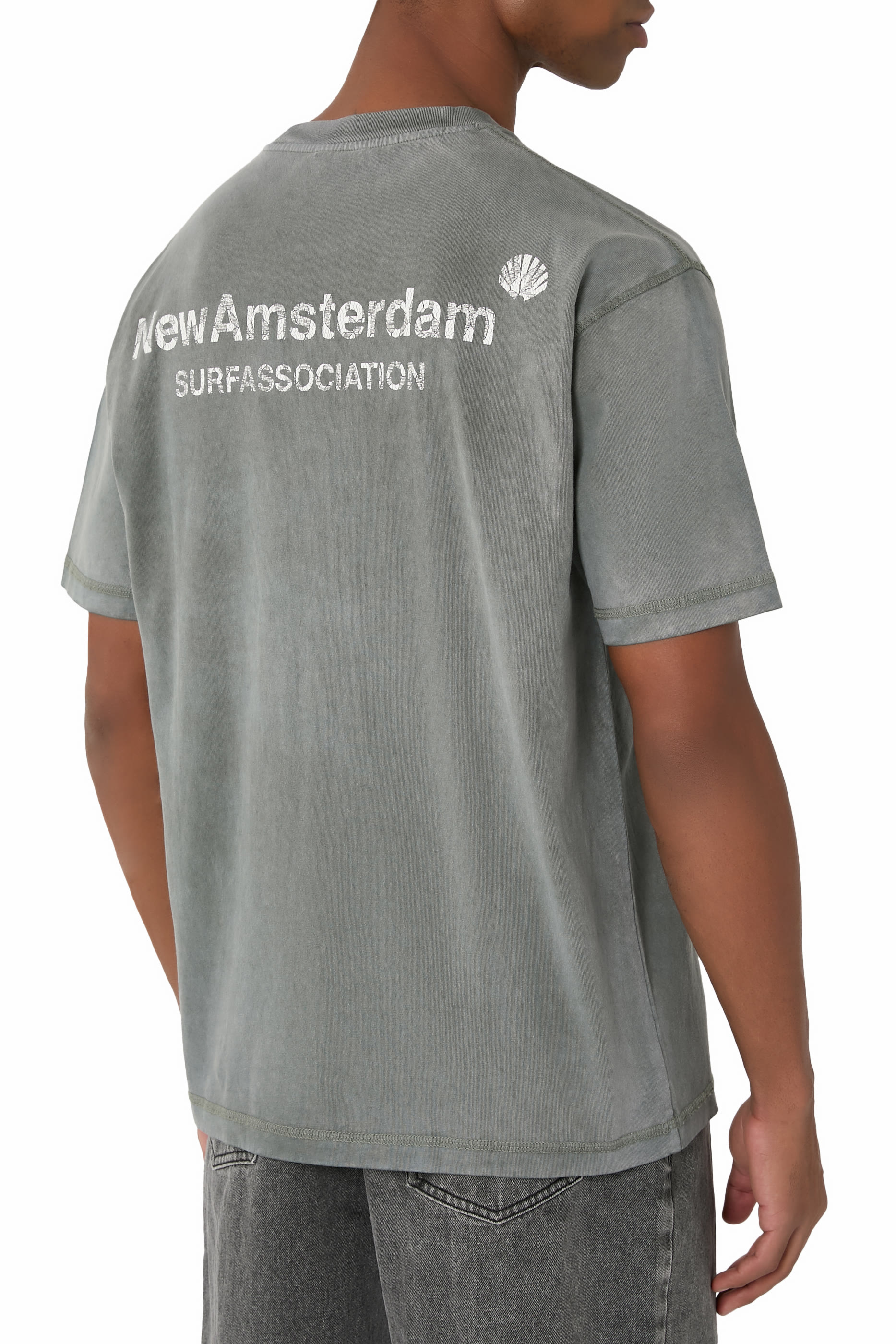 Lace Print Logo T-Shirt