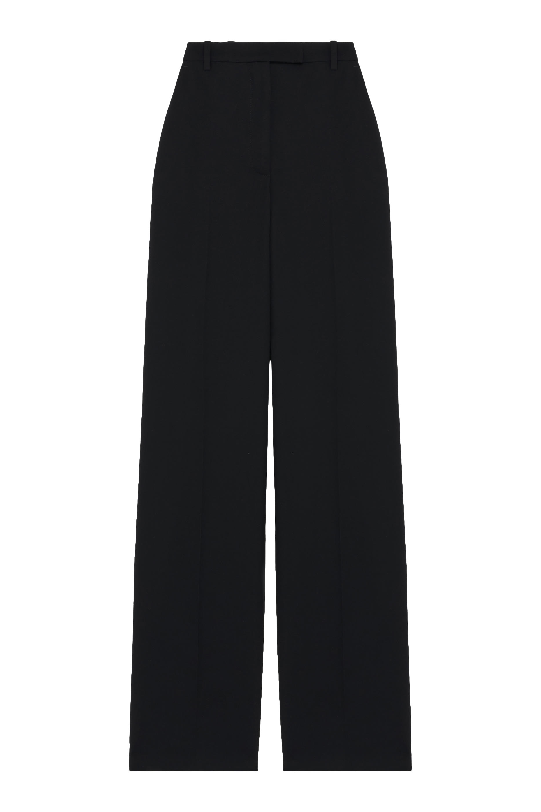 High-Waisted Tailored Trousers 