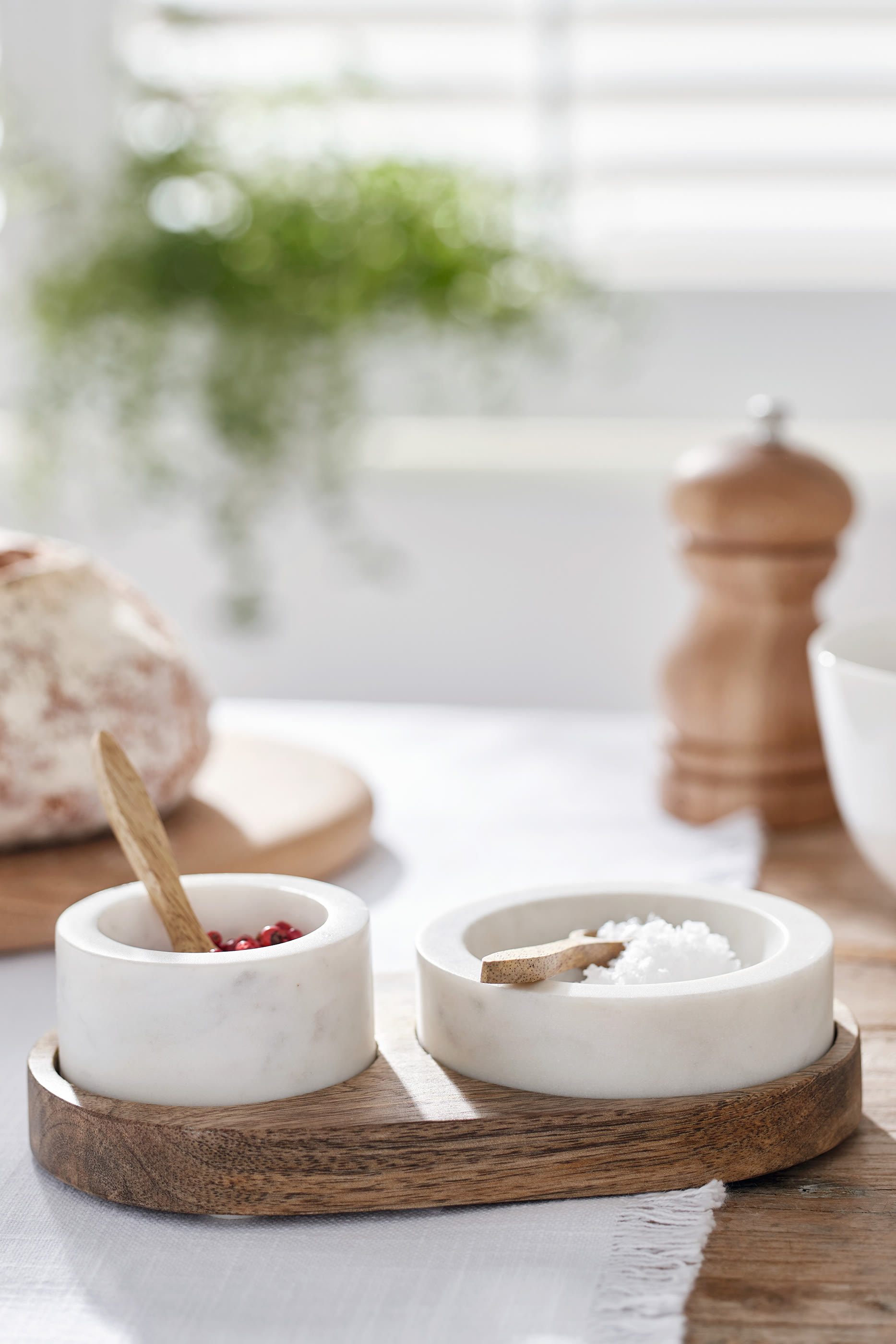 Marble Pinch Pots Set