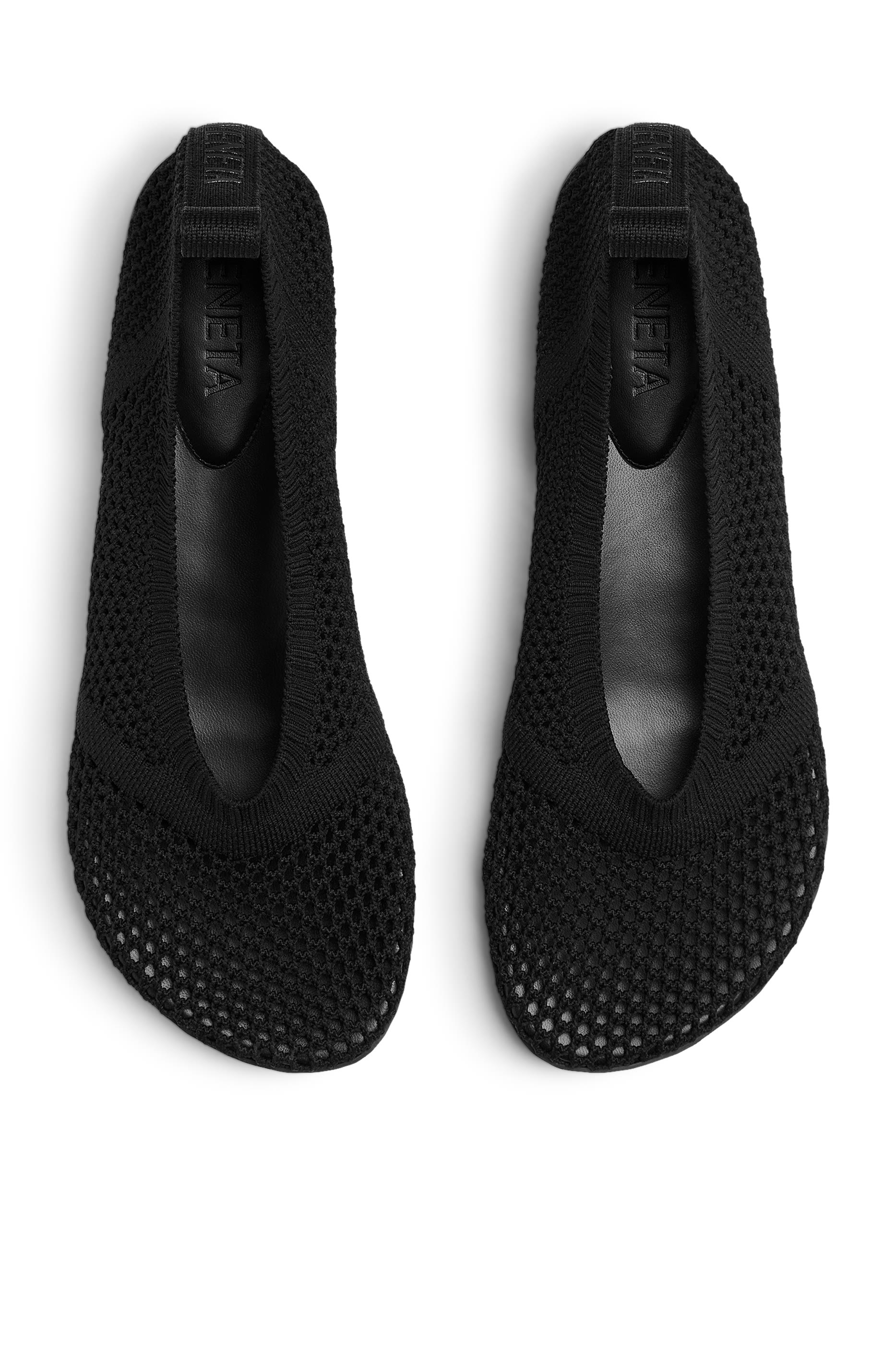 Atomic Mesh Ballerina Flats