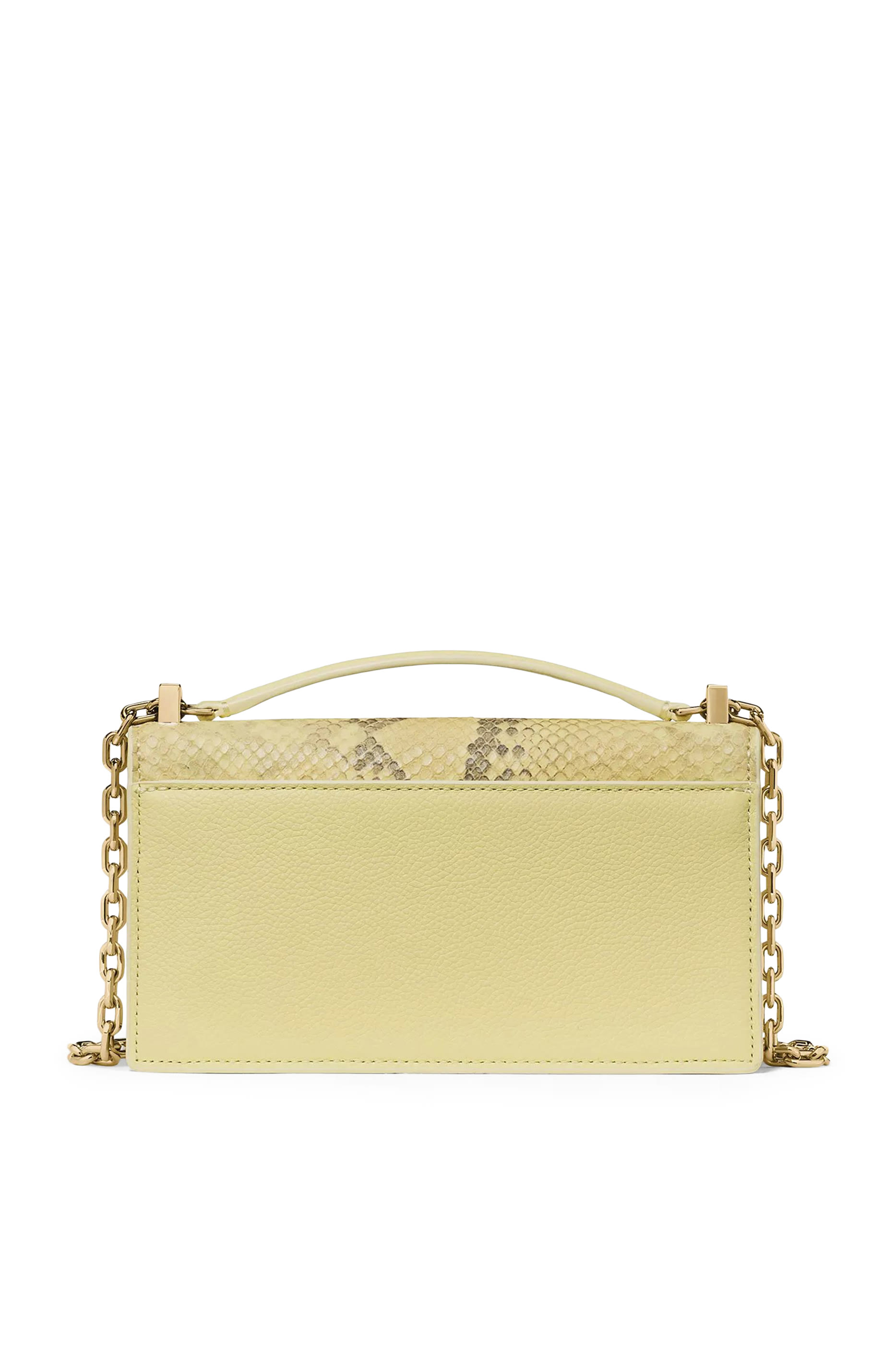 Deco Snake Embossed Mini Crossbody Bag