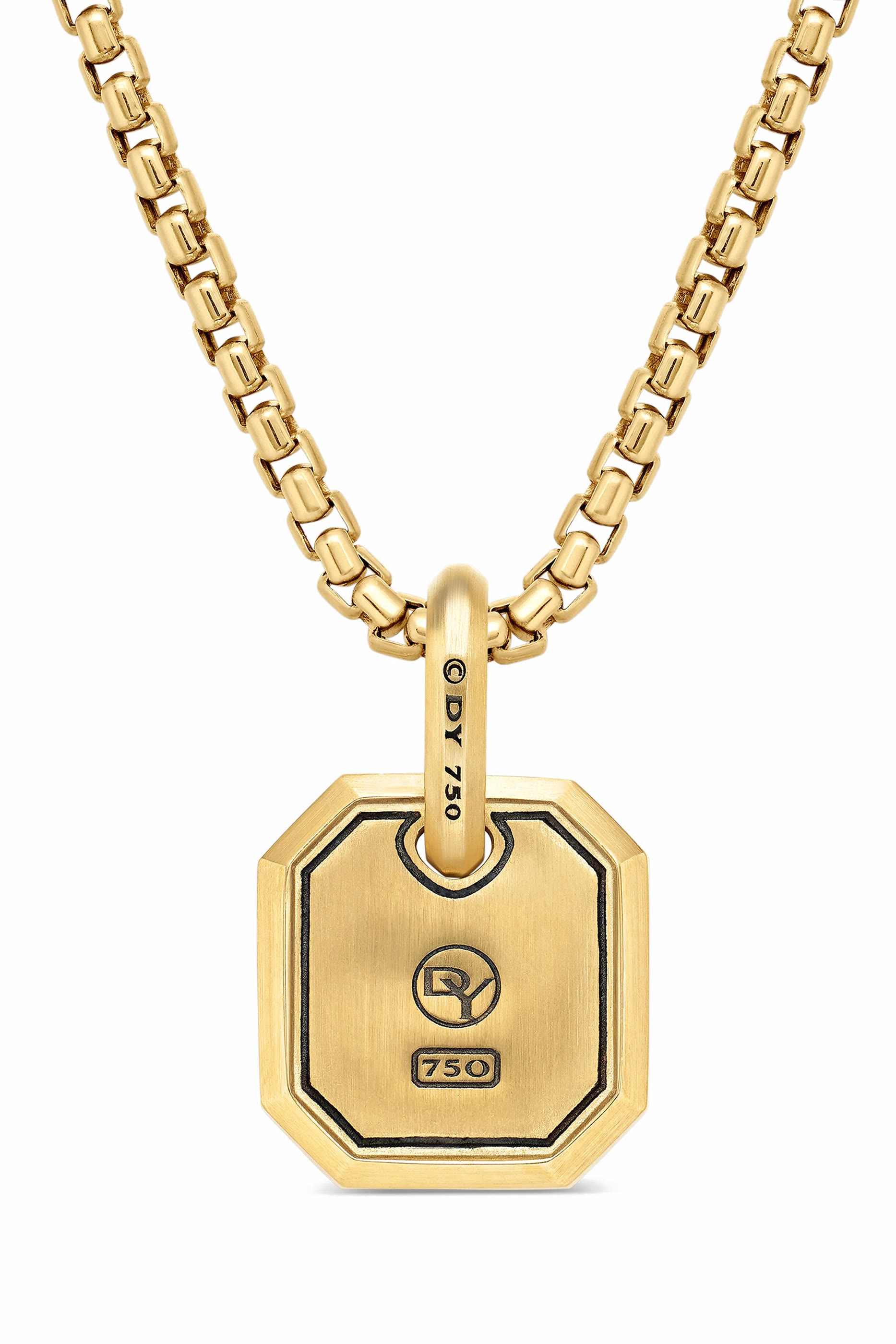 18K Yellow Gold Roman Amulet