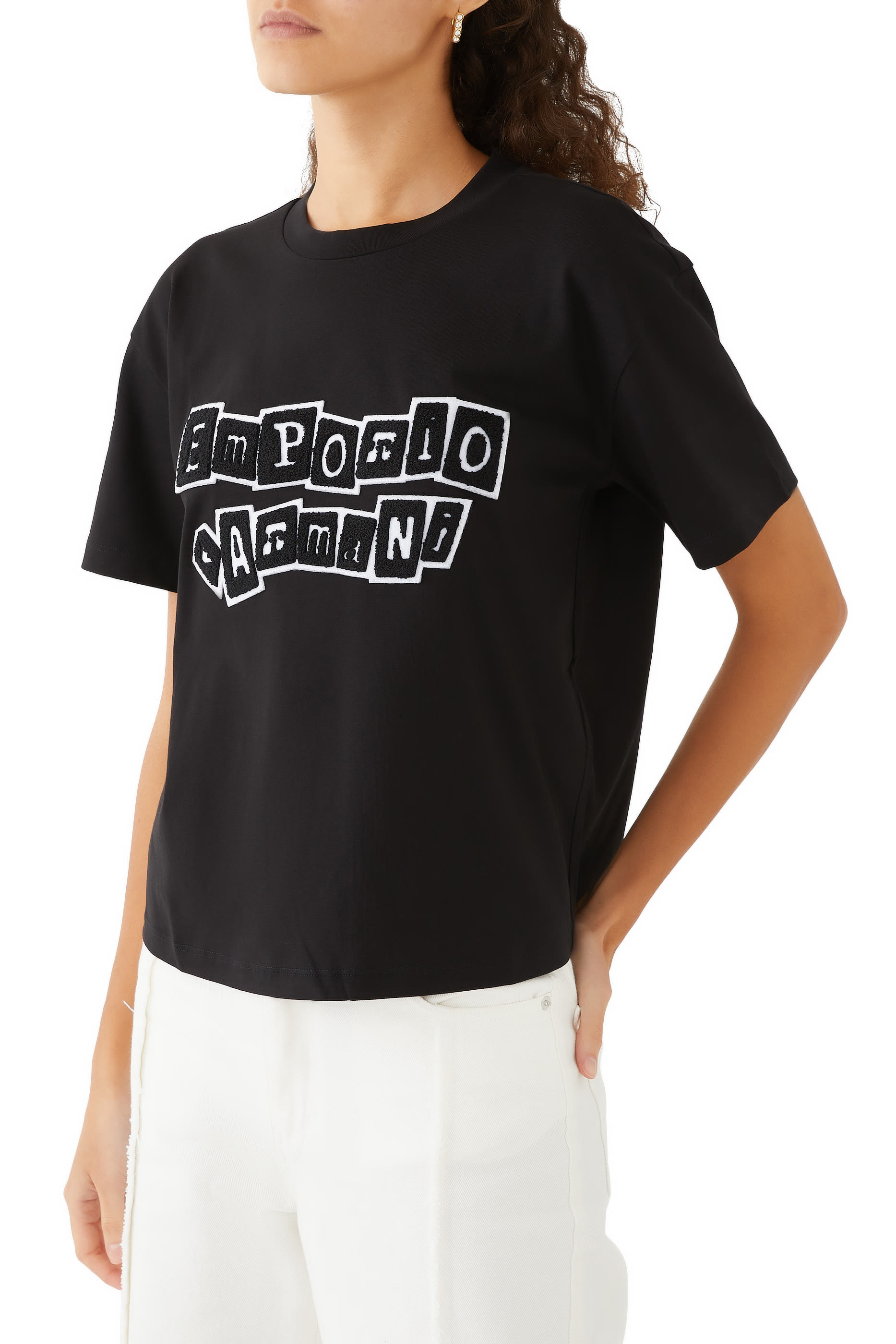 Con Patch Logo Touch Spugna ASV T-Shirt