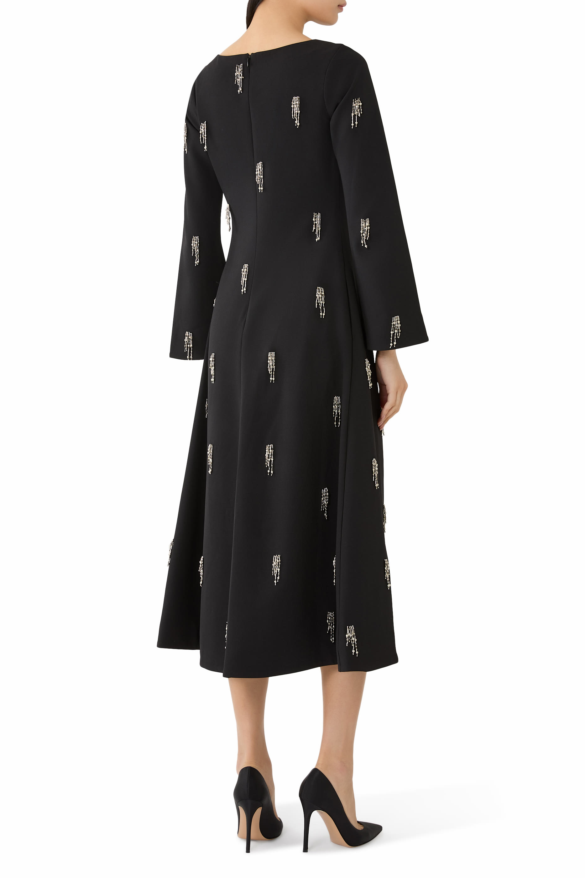 Coretta Embellished Midi Dress