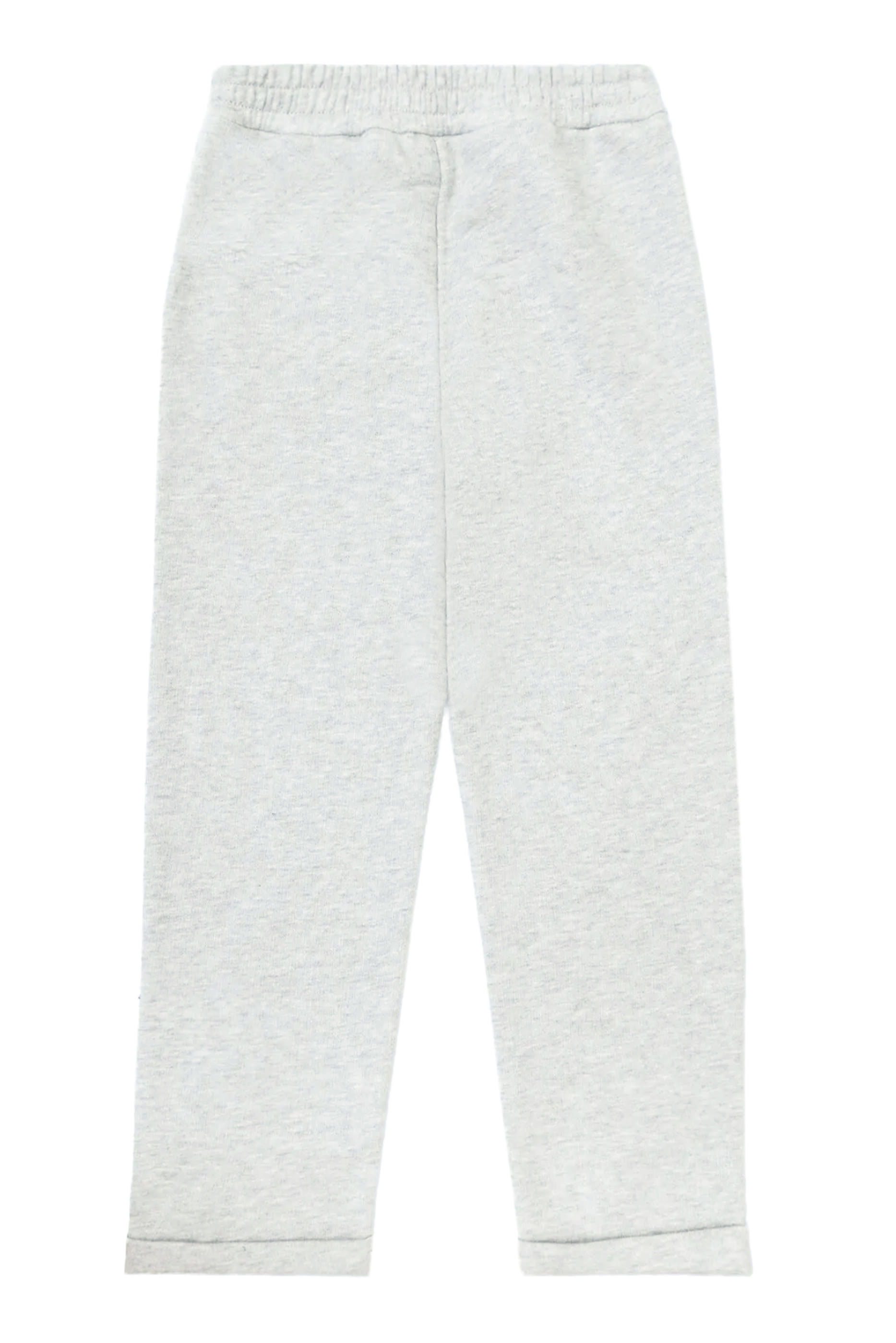 Kids Turn-Up Cuffs Tapered Trousers