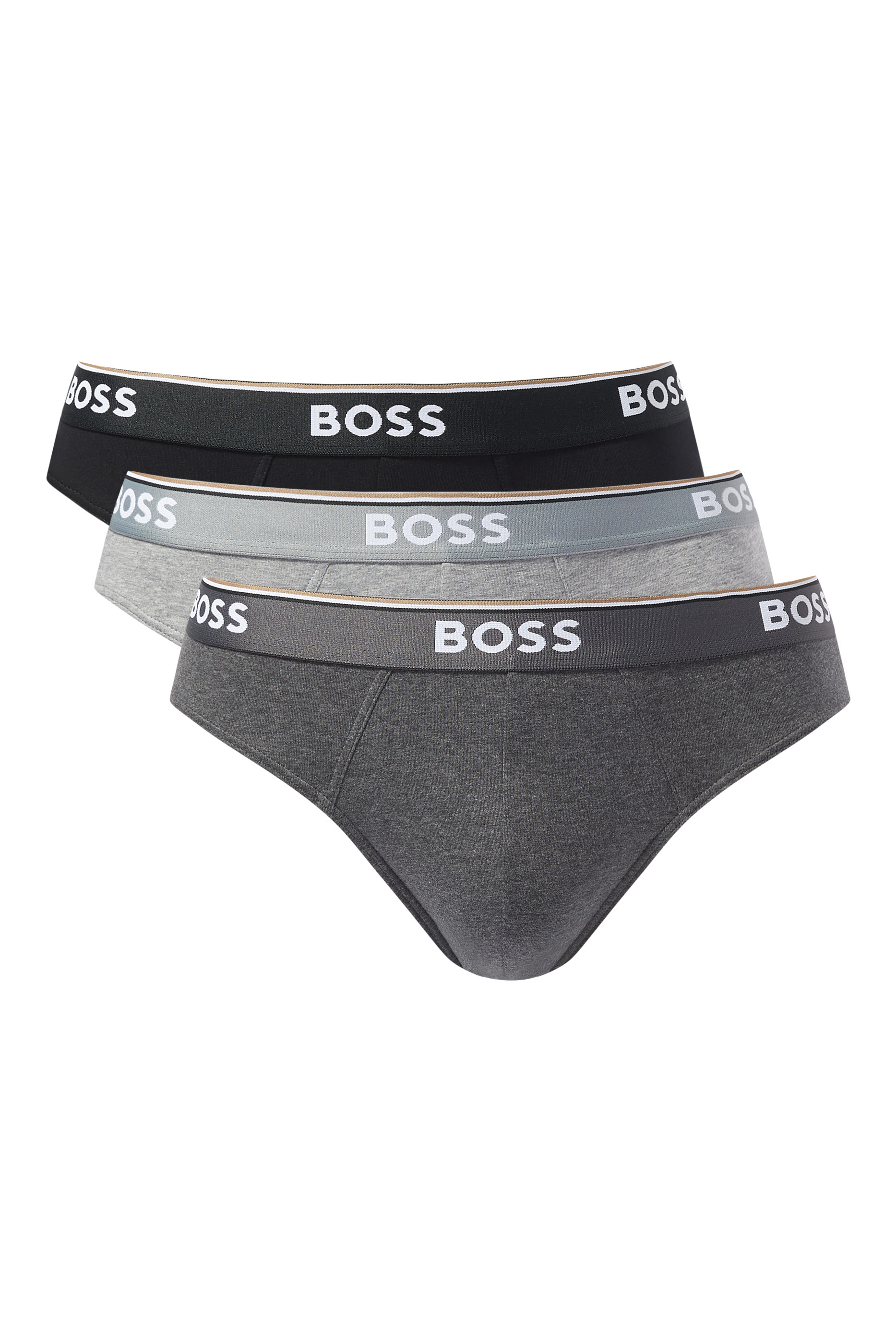 Logo Cotton Briefs, Set of 3
