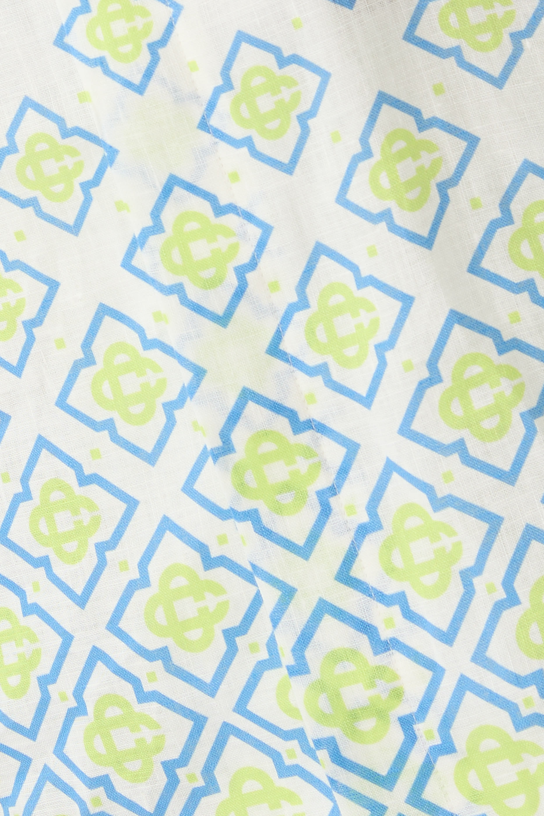 Degrade Monogram Linen Shirt