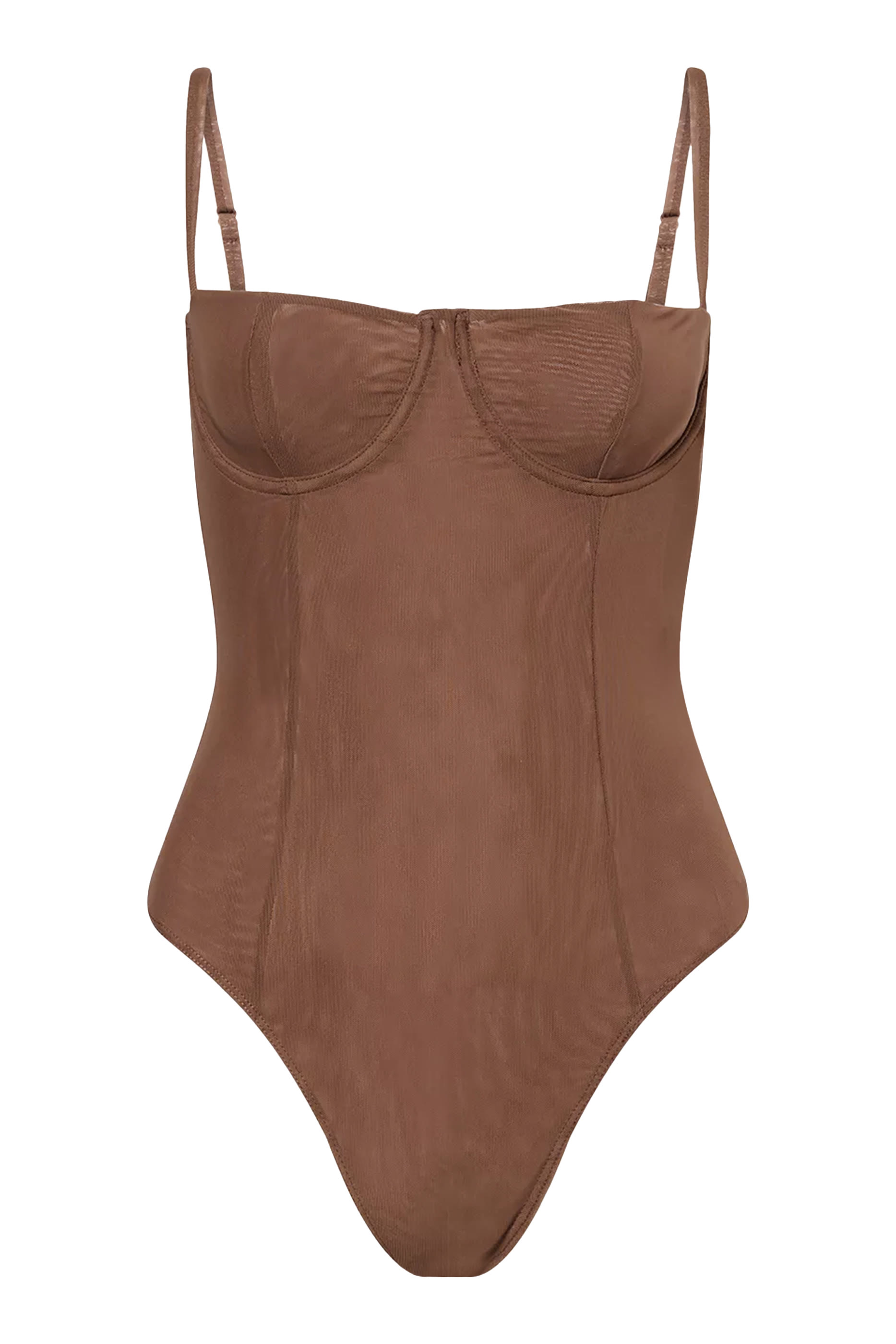 Mesh Bustier Bodysuit