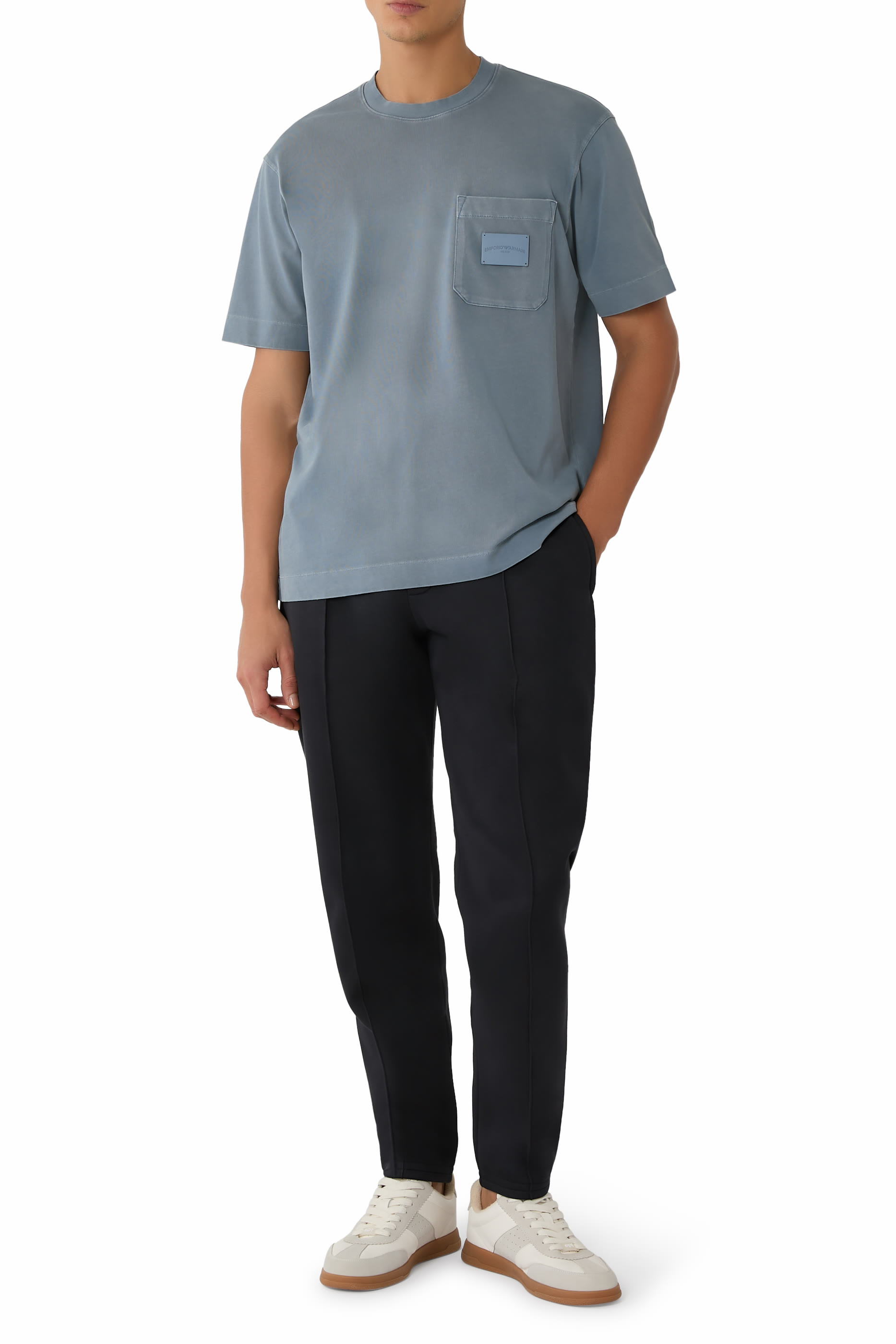 Logo Patch Short-Sleeves T-Shirt 