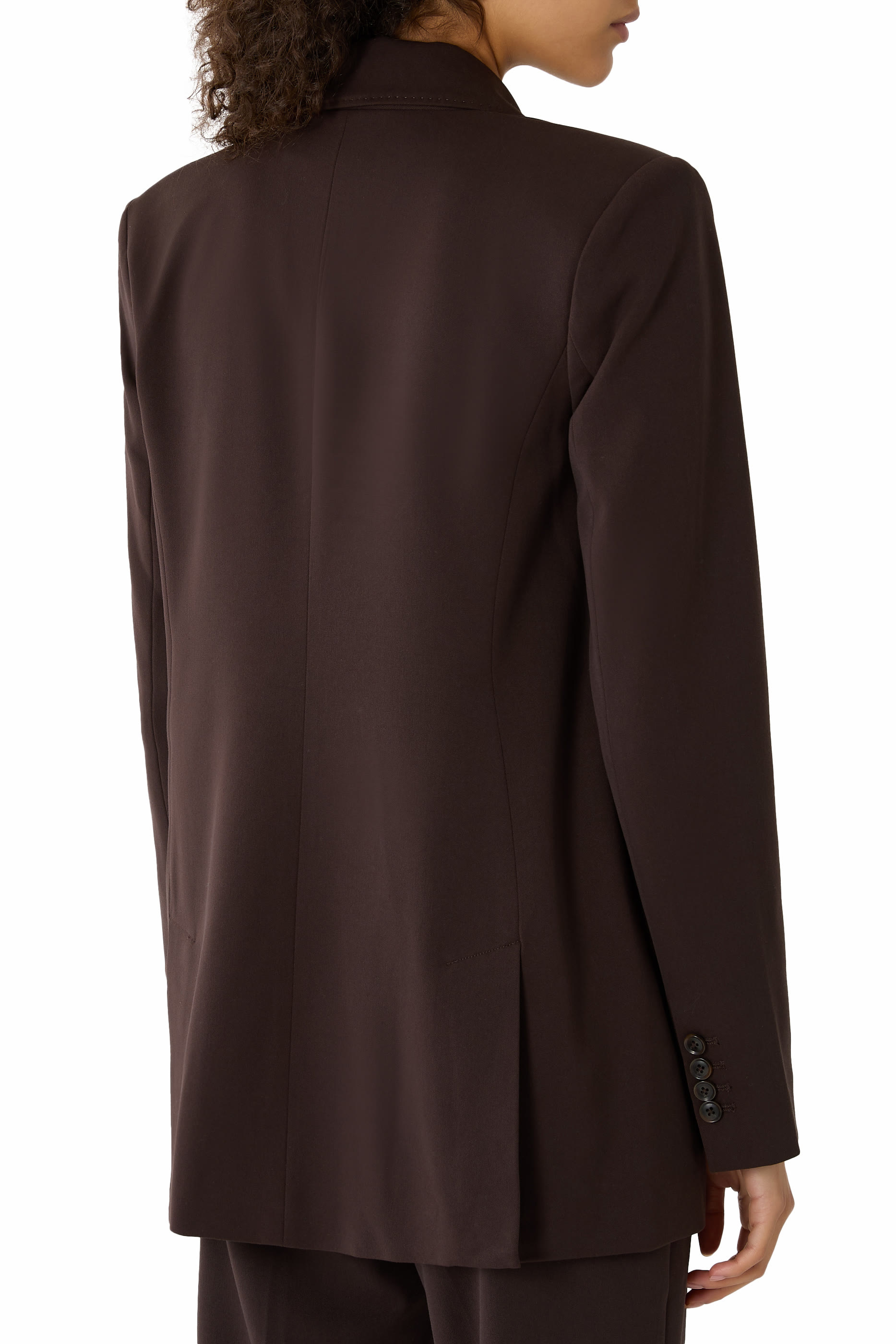 Essential Suiting Oversized Double-Breasted Blazer