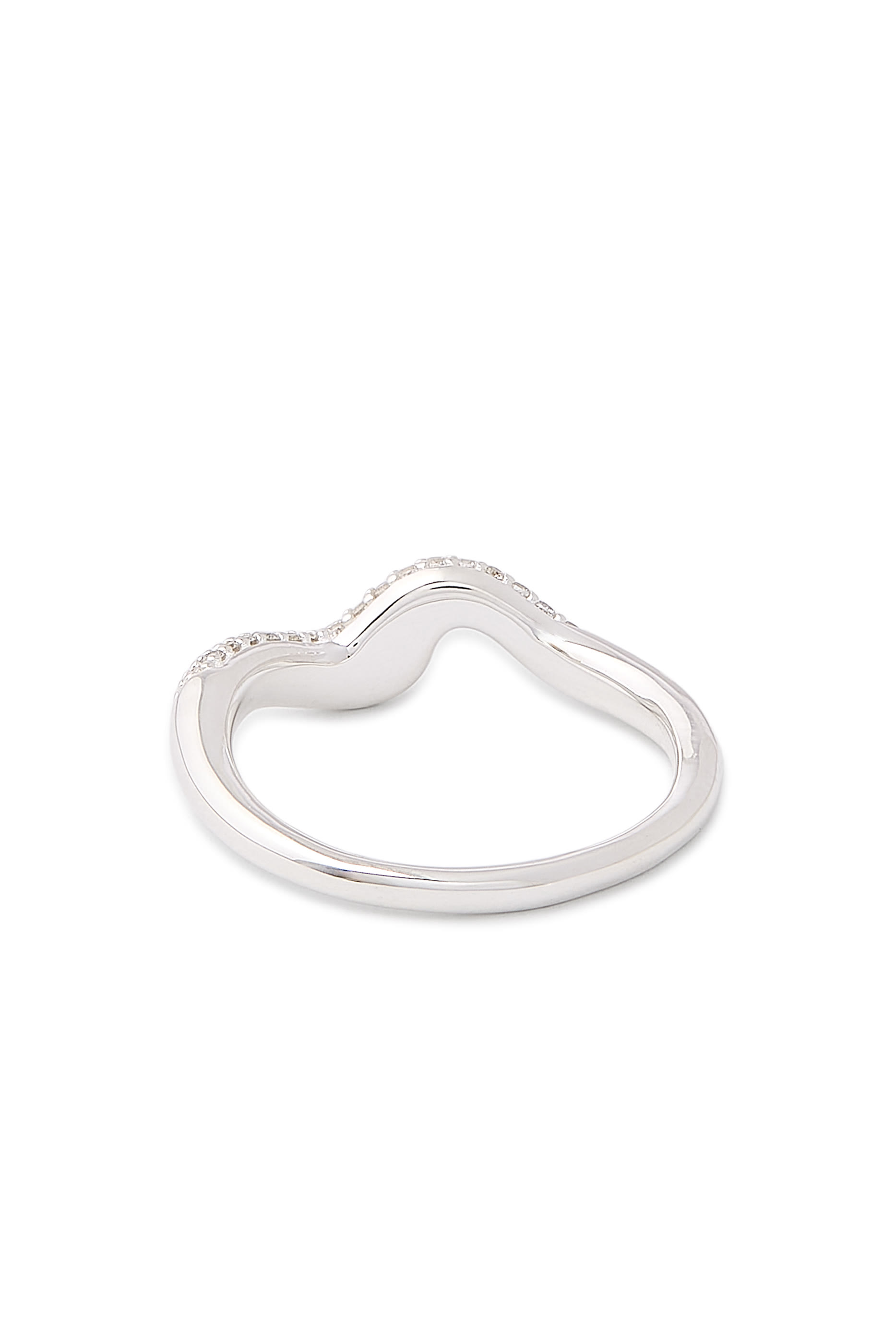  Molten Snow Stacking Ring