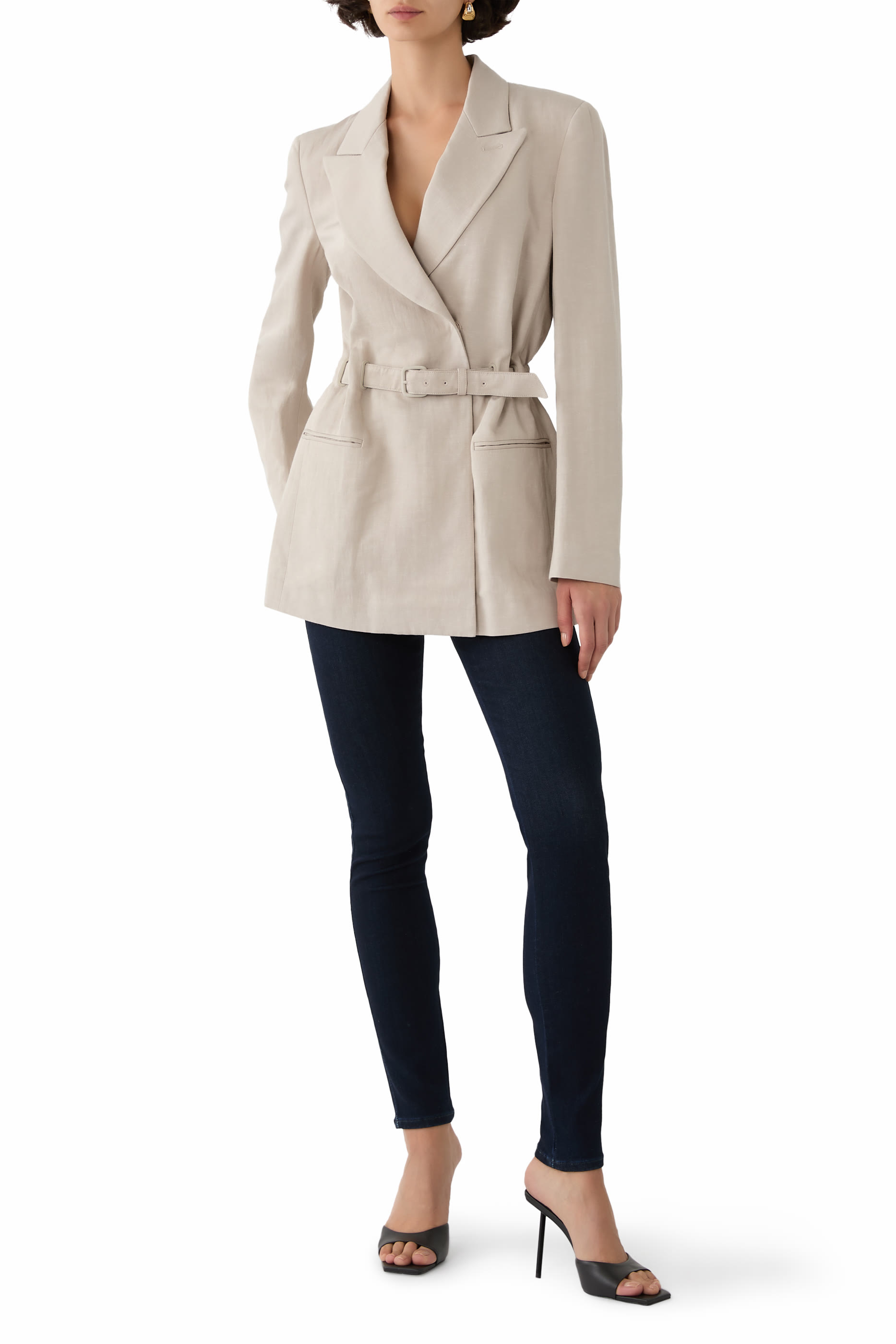 J20 High-Waisted Super Skinny Leg Jeans