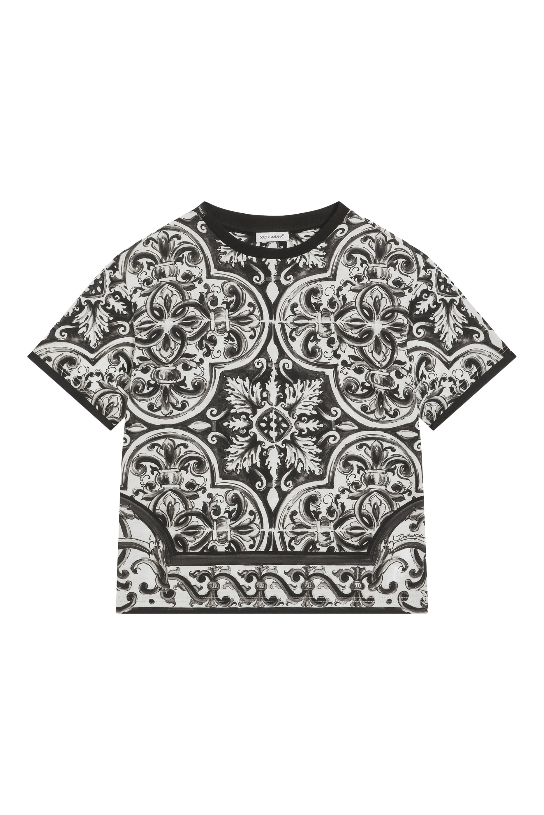 Kids Majolica Print Jersey T-Shirt