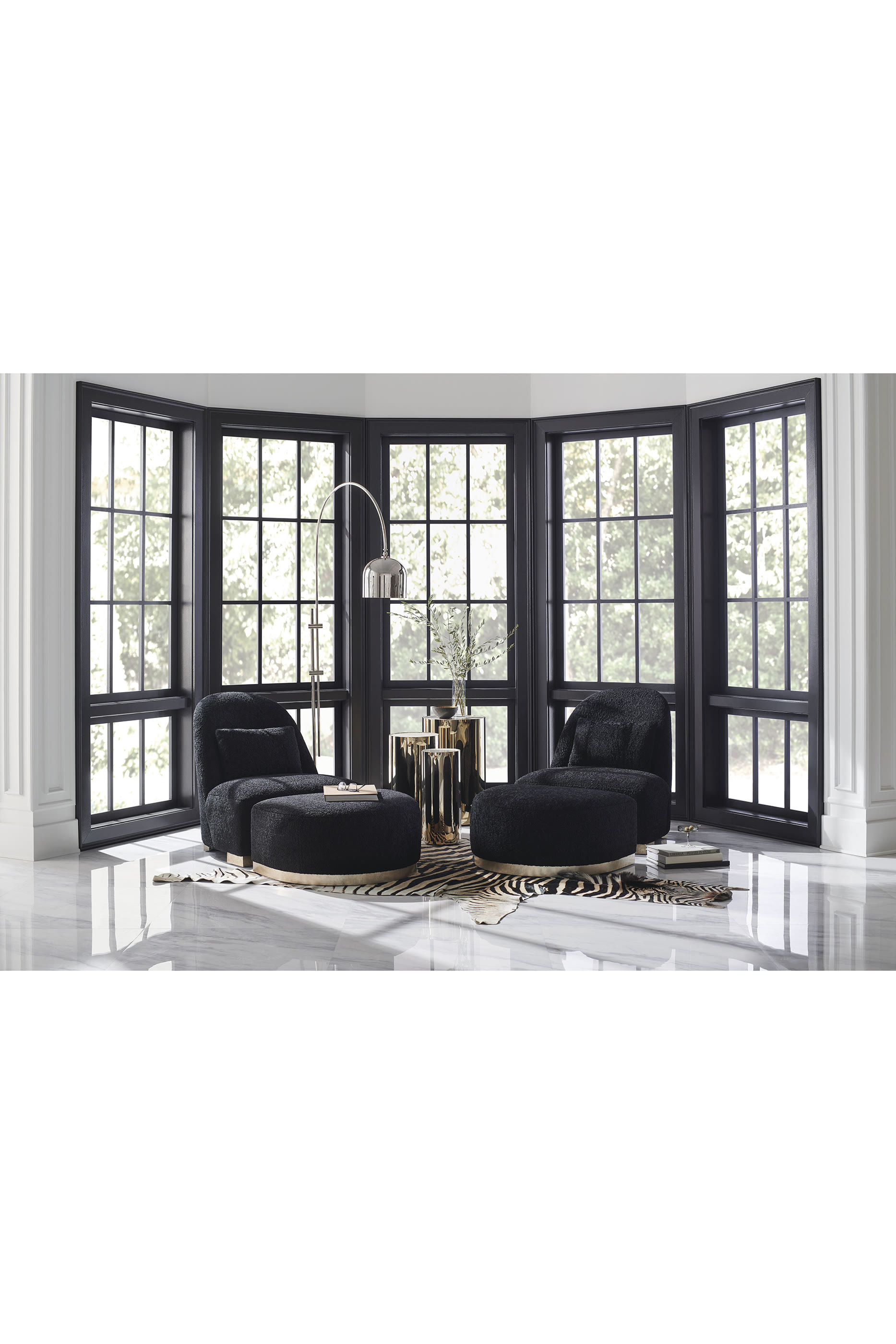 Tall Round About Side Table