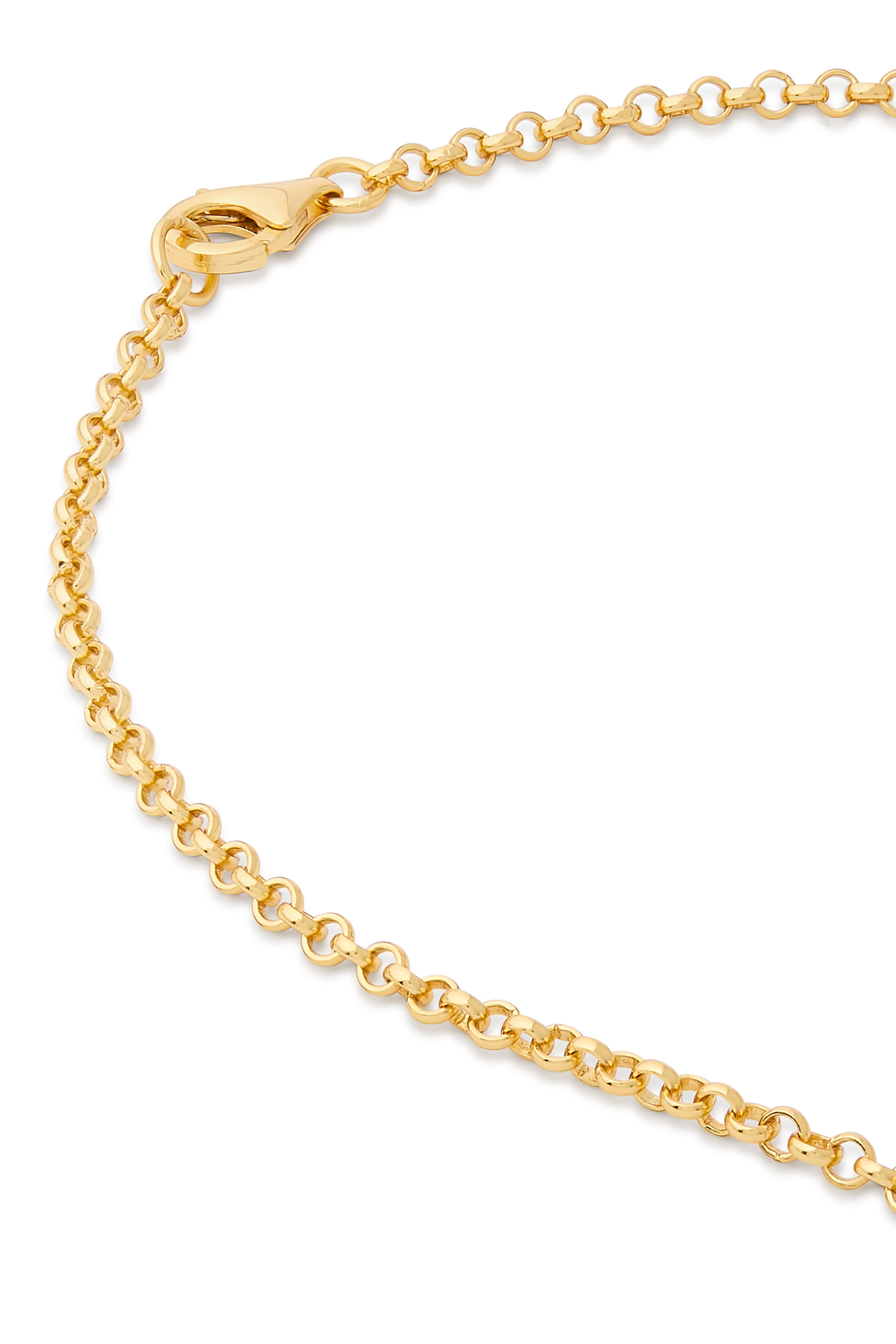 Jane Necklace, Gold-plated Silver & Baroque Pearl