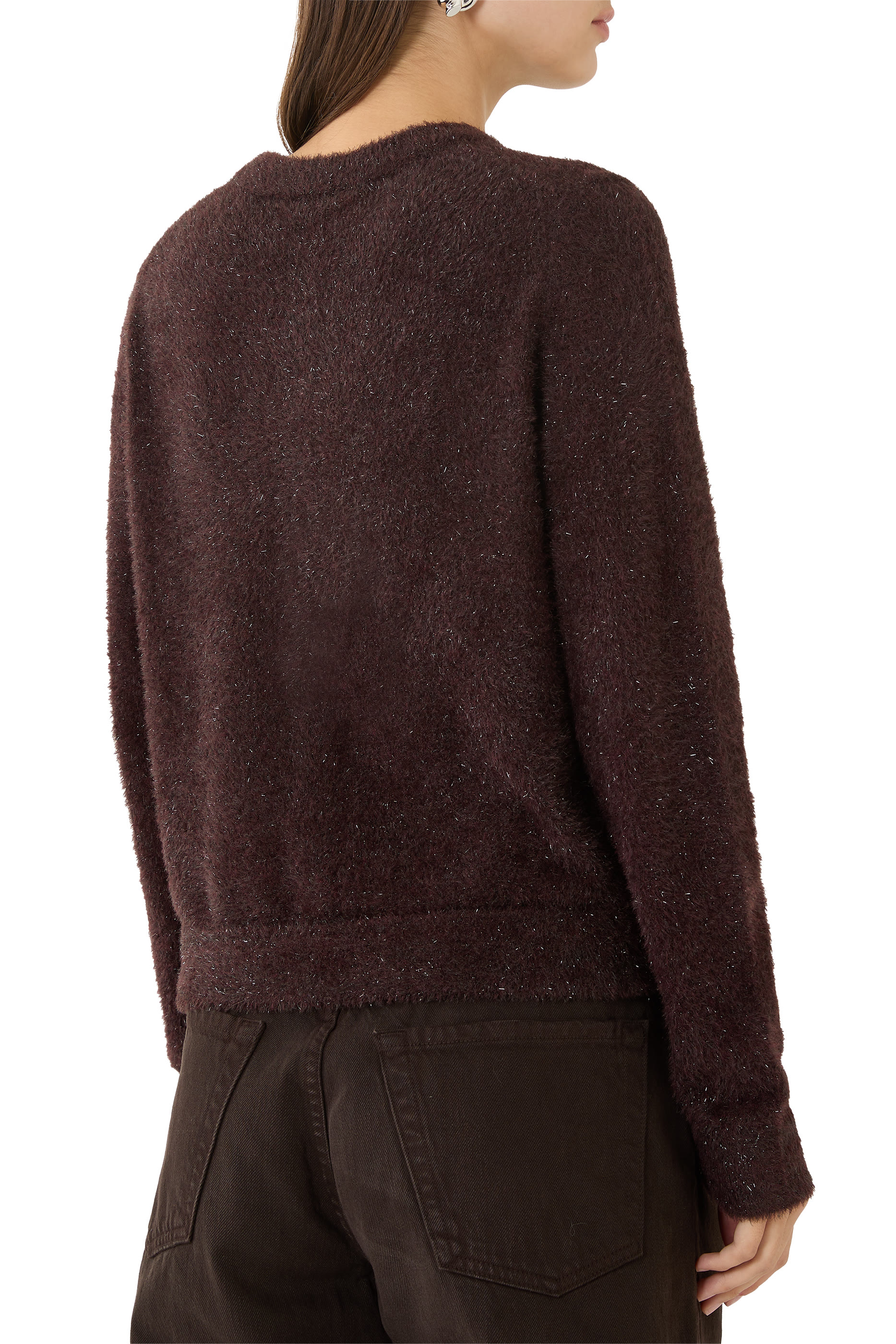 Tinsel Eyelash Pocket Cardigan