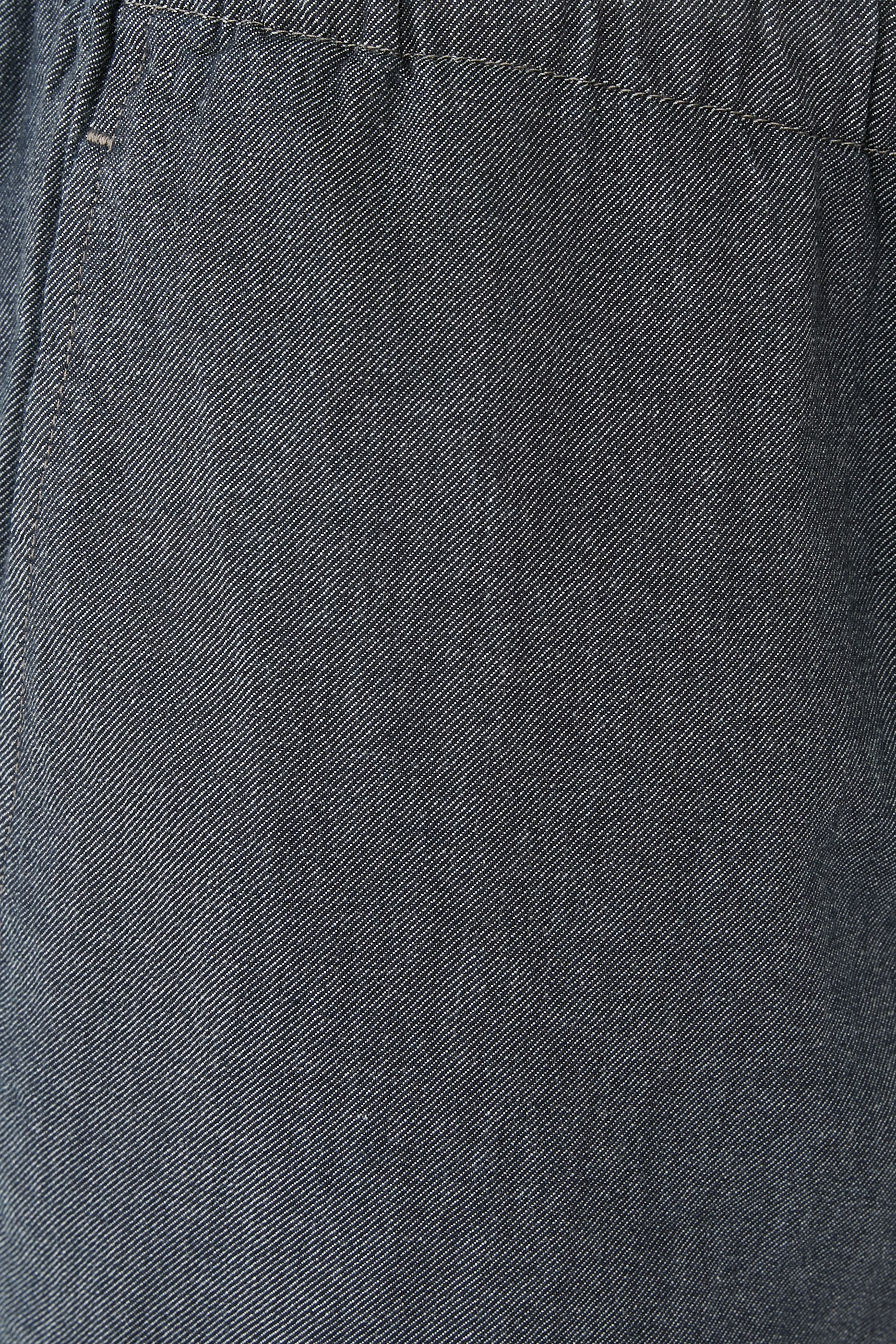 Organic Cotton Twill Pull-On Ankle Pants