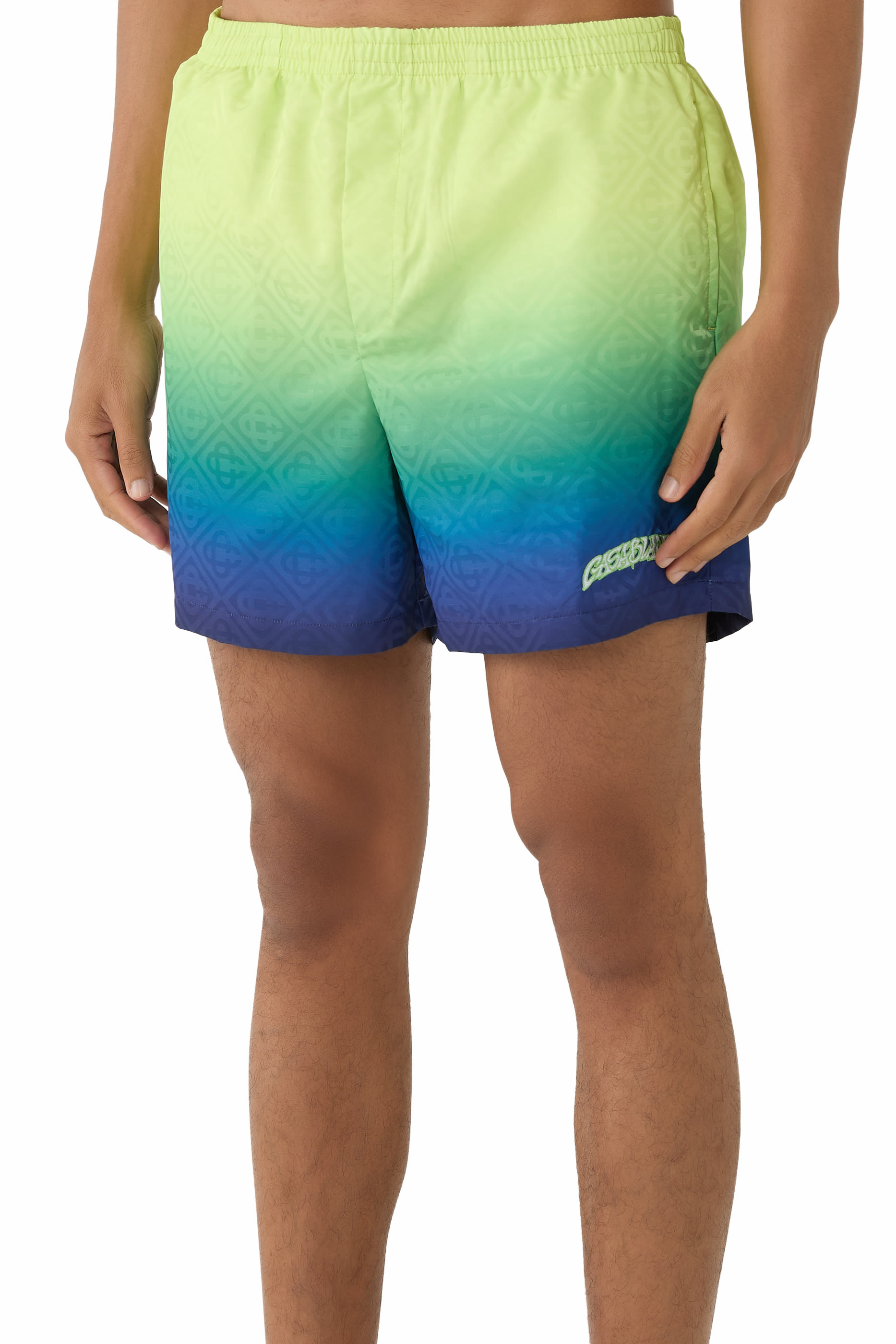 Gradient Monogram Swim Shorts