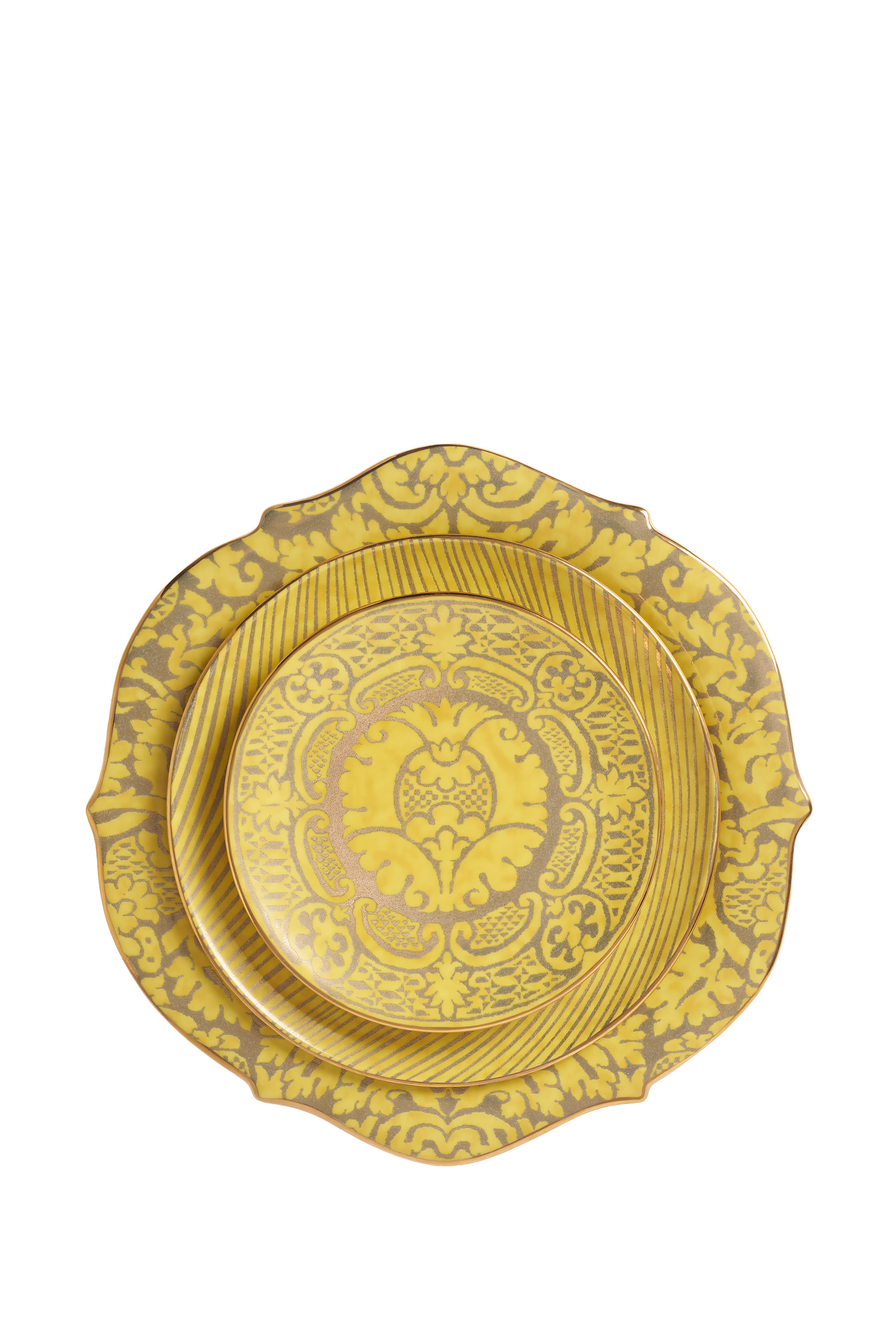 Fortuny Orsini Dessert Plates - Set of 4 