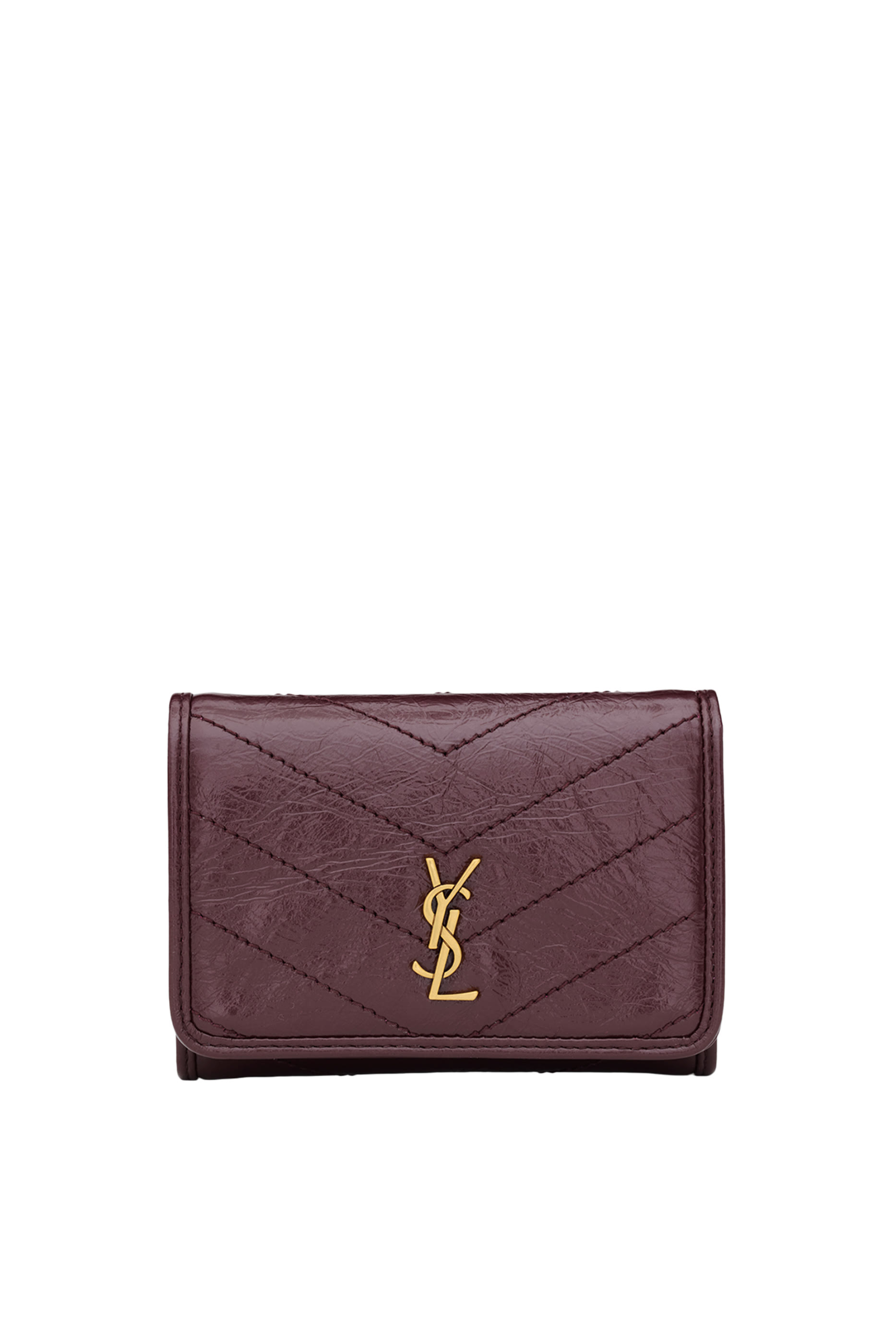 Niki Slim Tri-Fold Leather Wallet