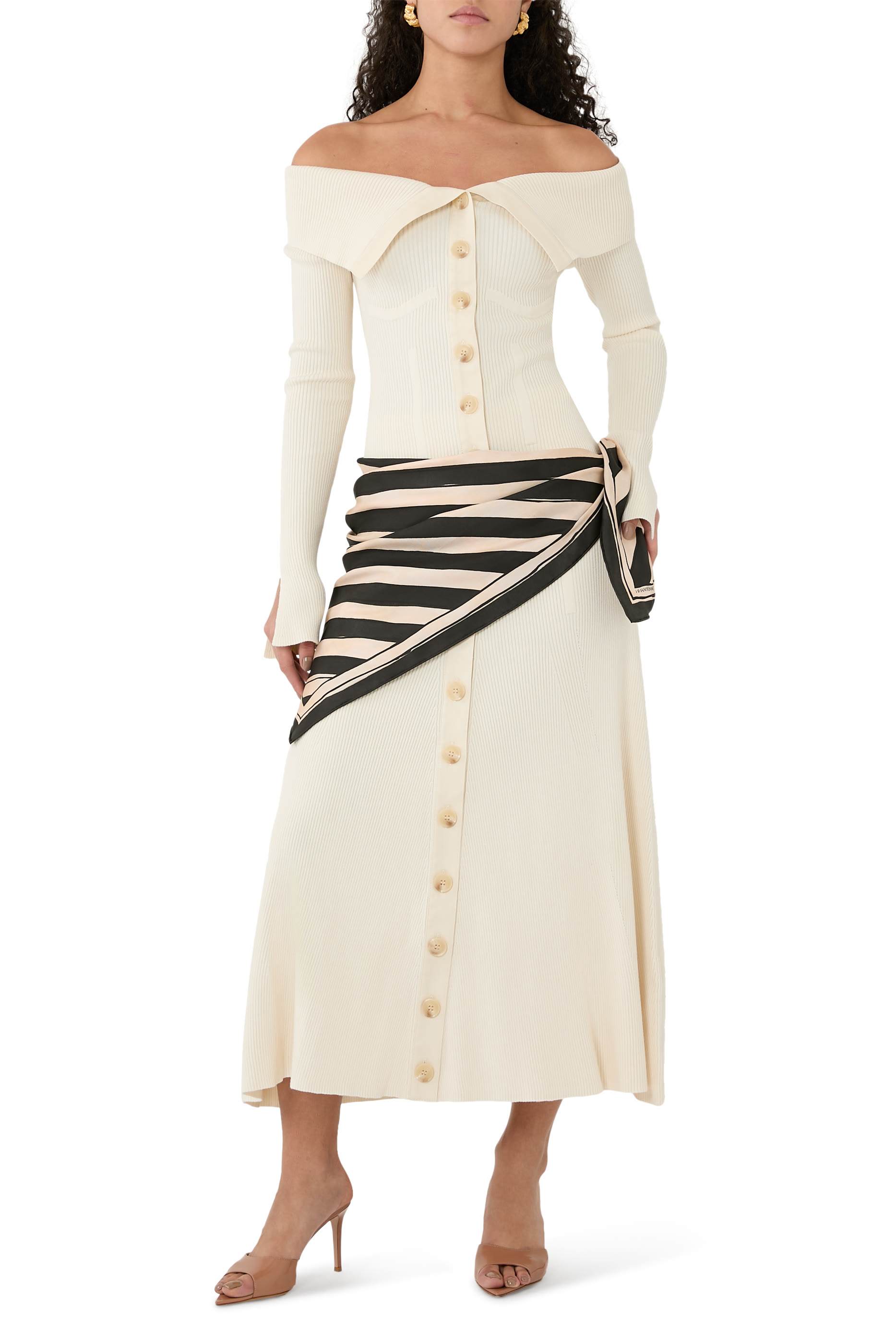 Printed Silk Square Scarf