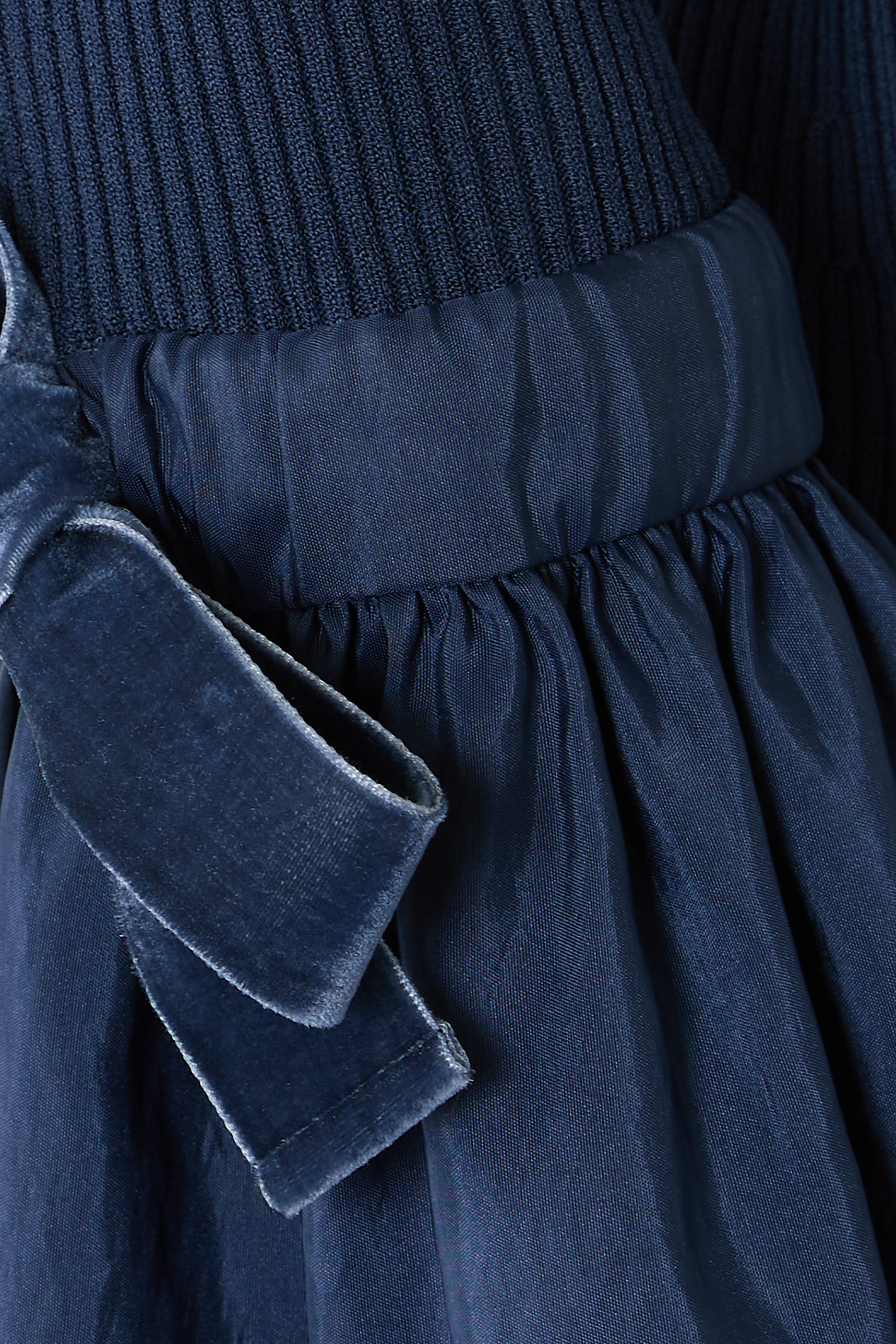 Agata Taffeta Knit Top 