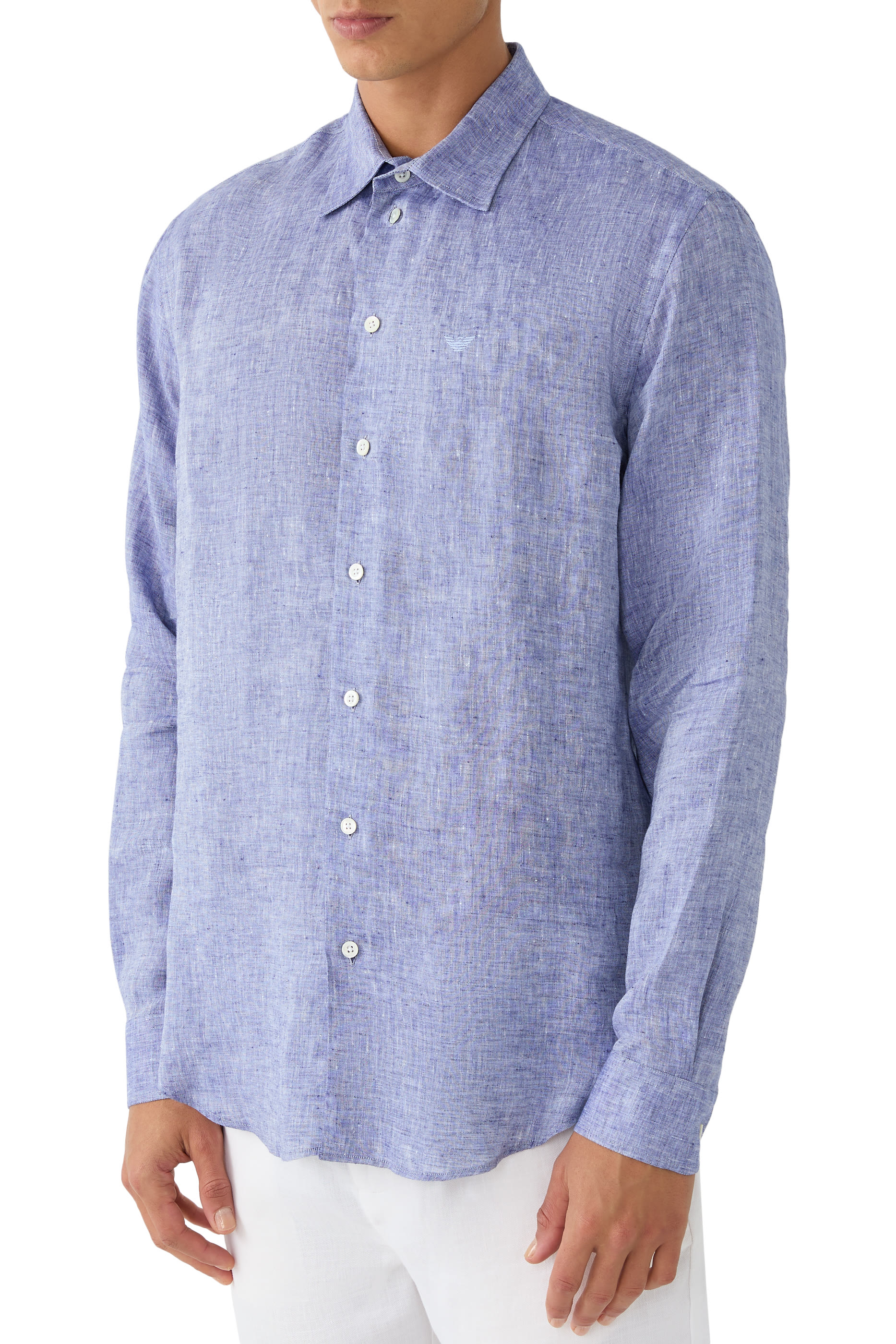 Slim Fit Linen Shirt