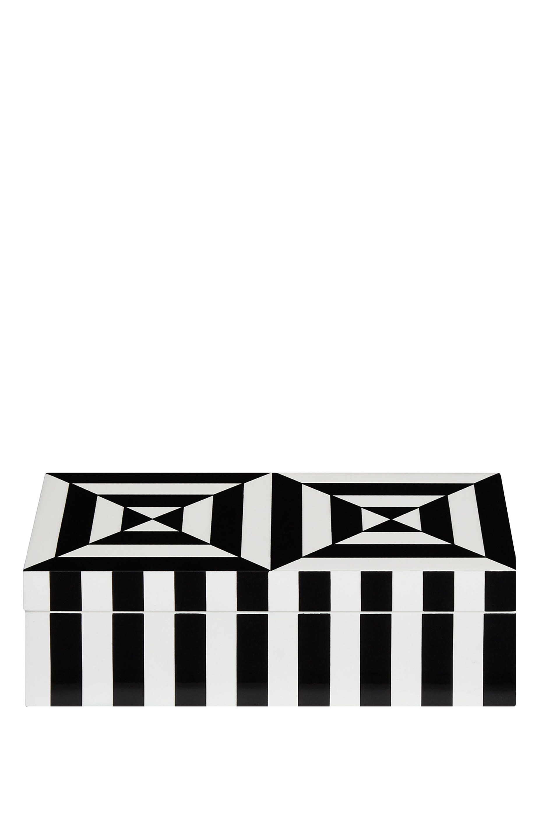 Small Op Art Lacquer Box