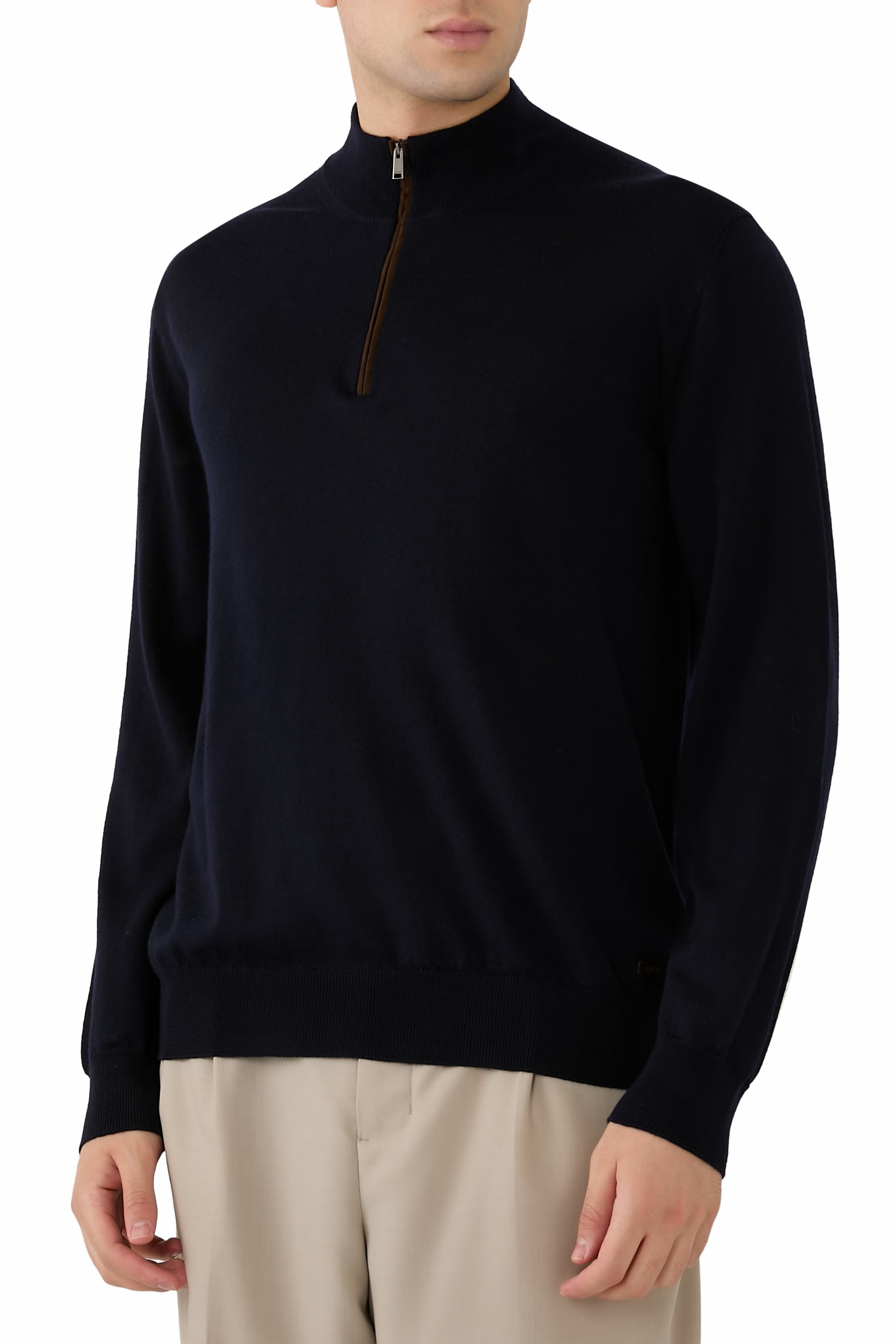 Quarter Zip Sweater