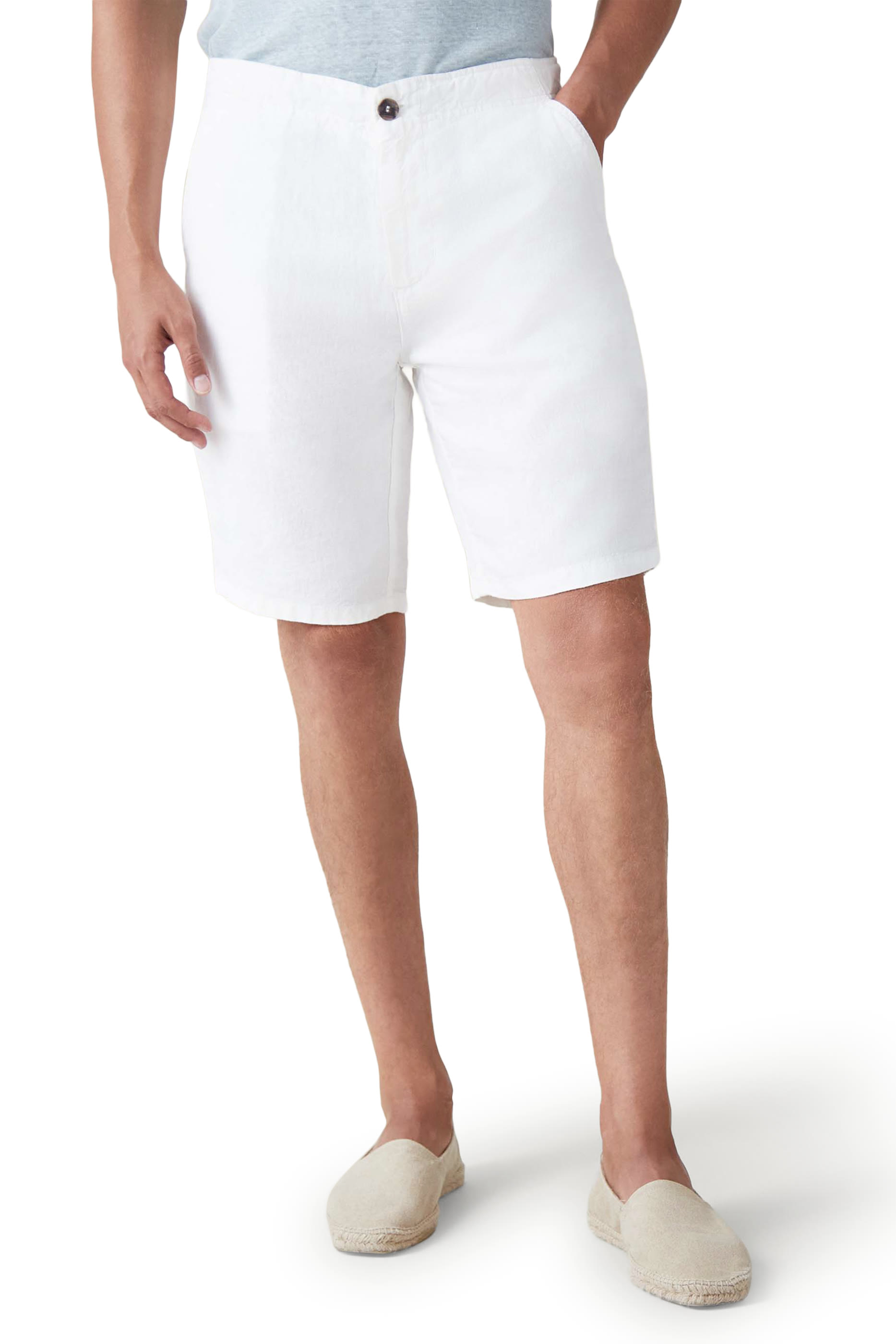 Linen Bermuda Shorts