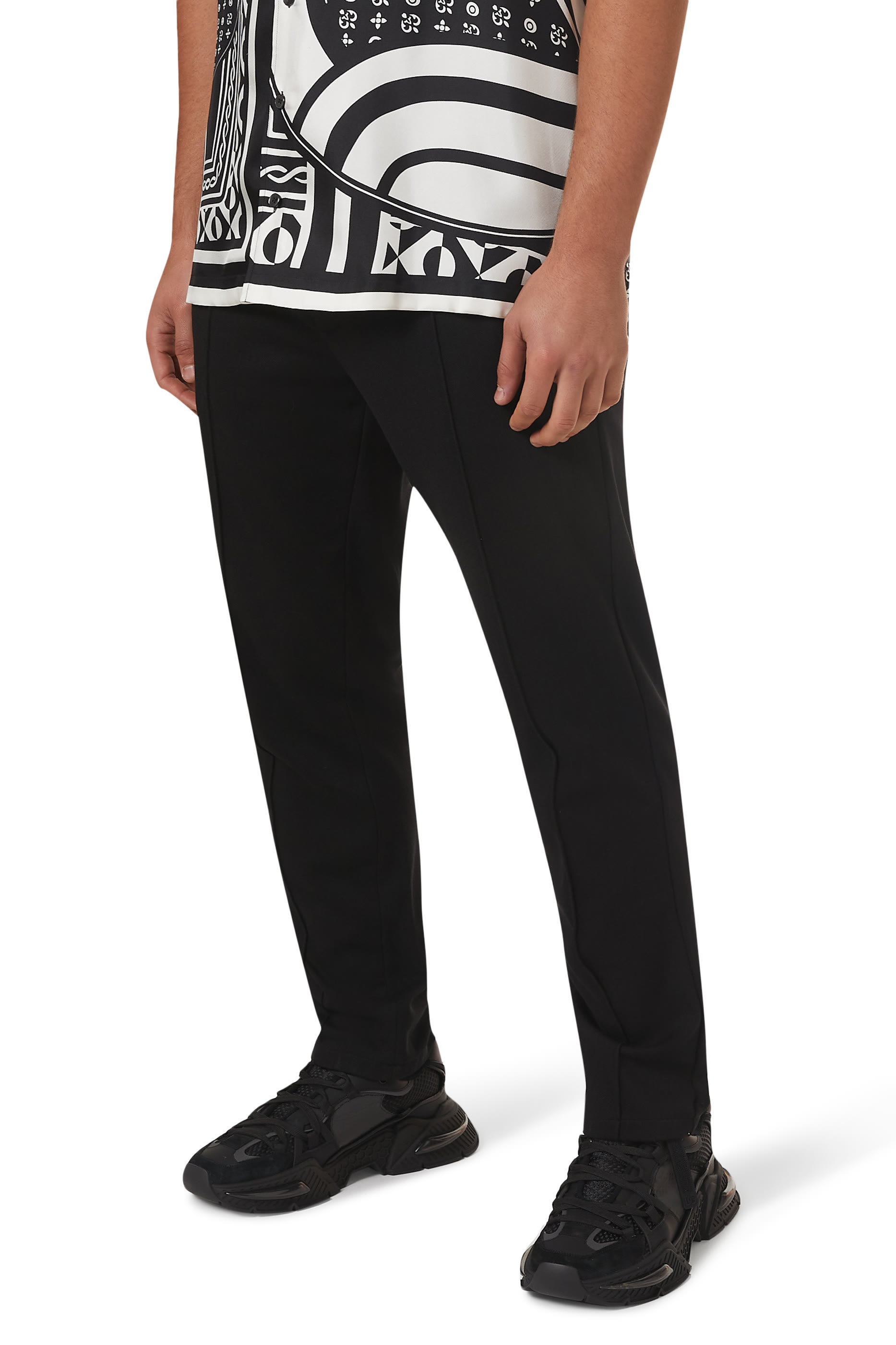  Mixed-Material Airmaster Sneakers