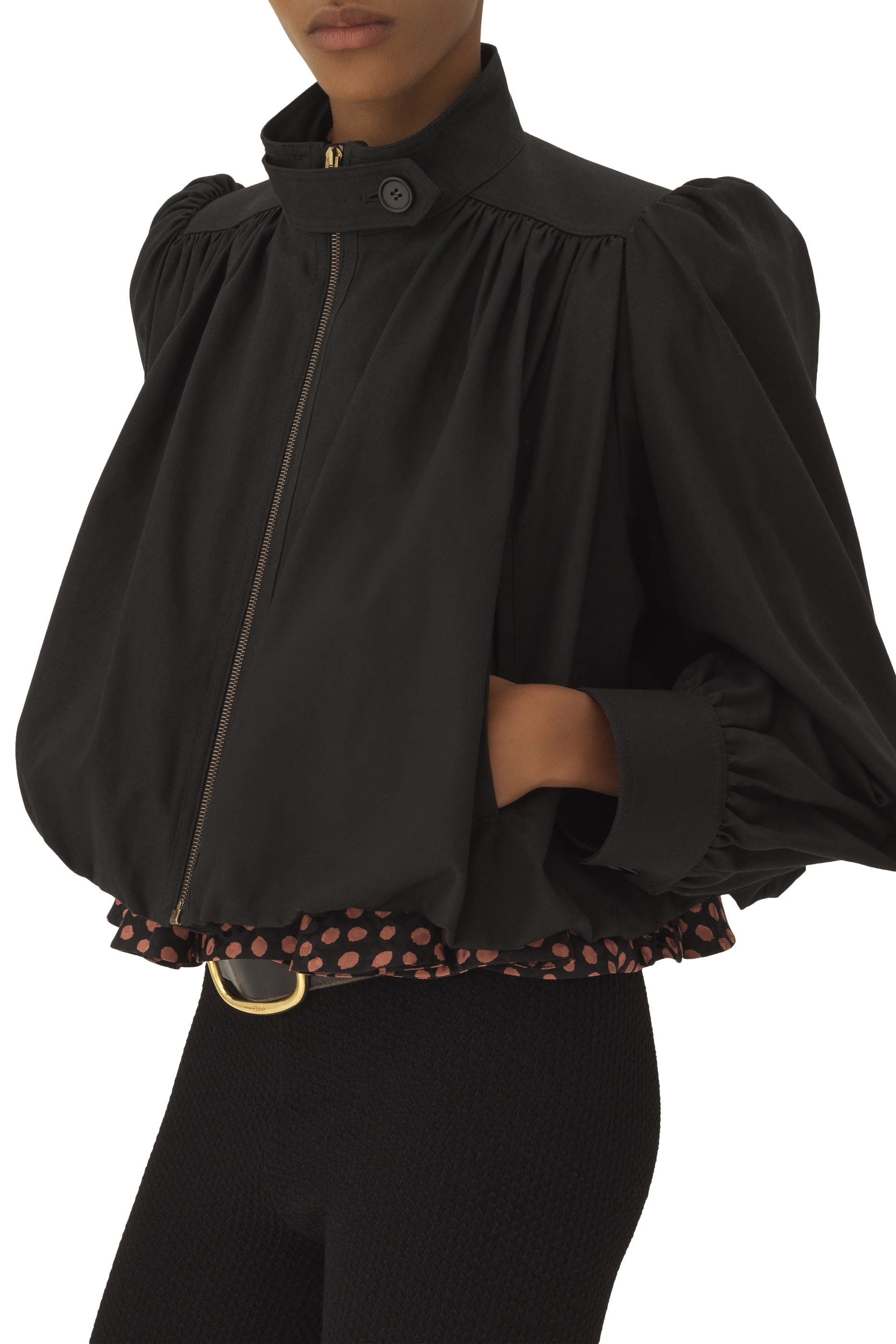 Gathered Boule Jacket