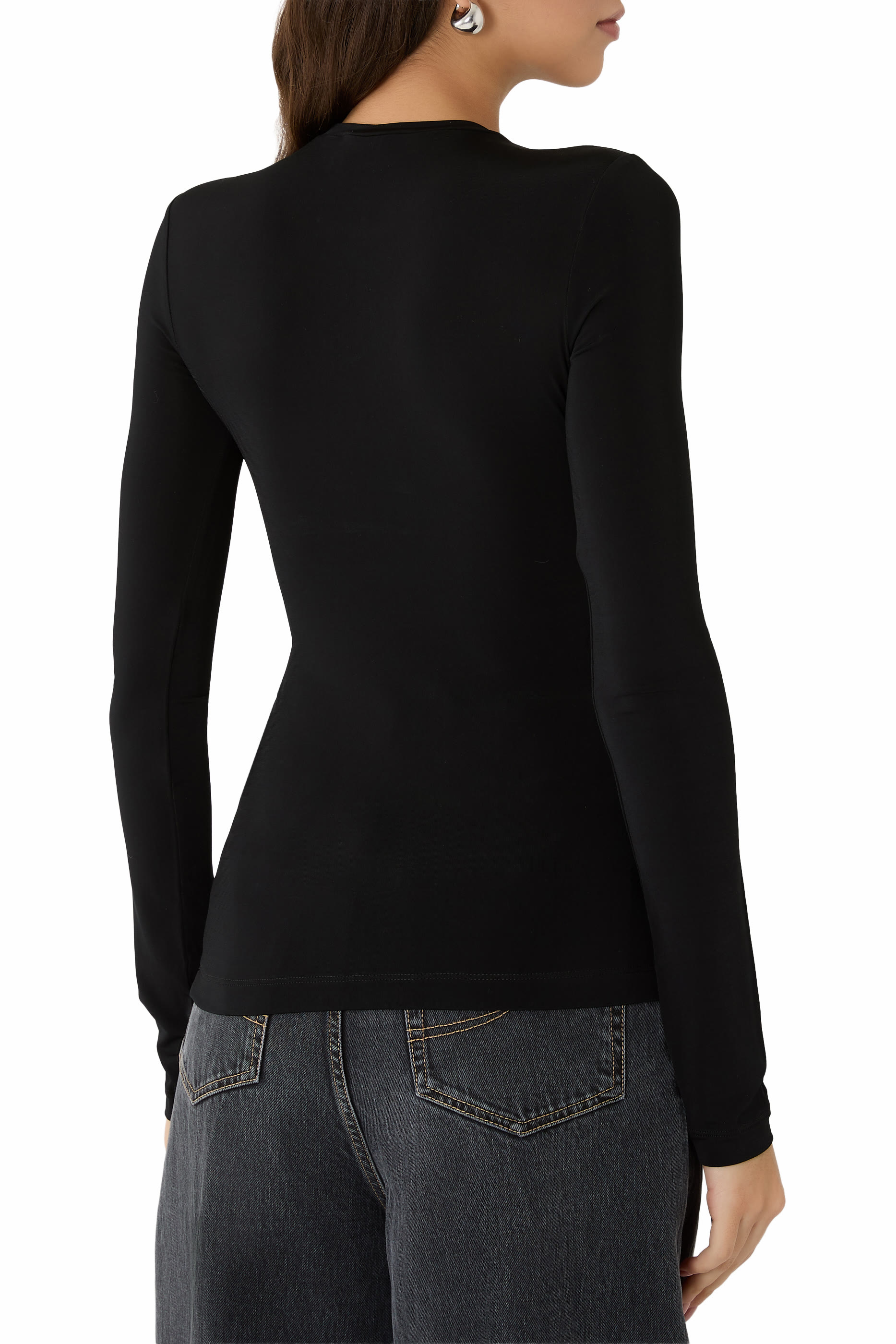 Off Stamp Sec Skin Long Sleeve Top 