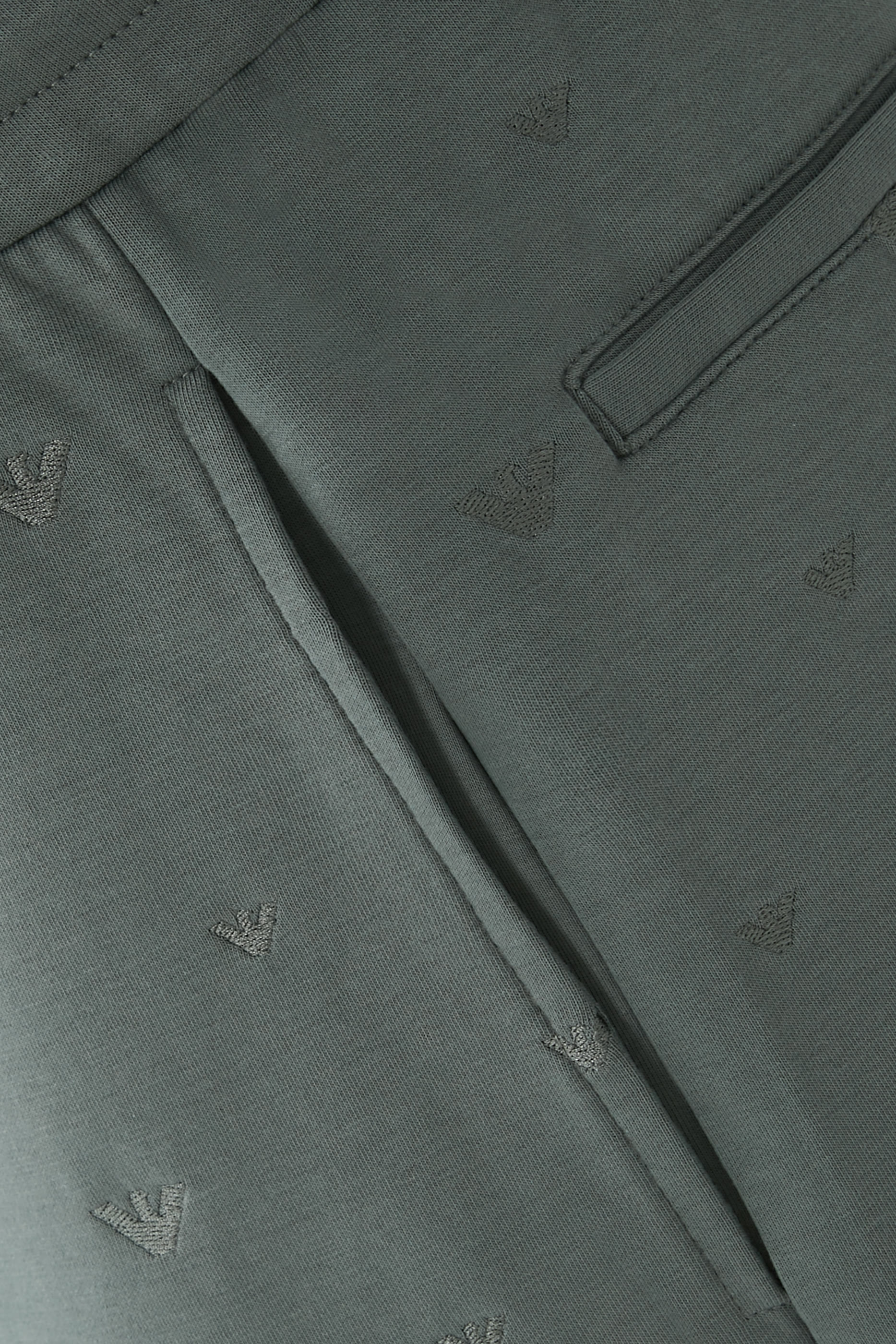 All-Over Eagle Logo Jersey Shorts