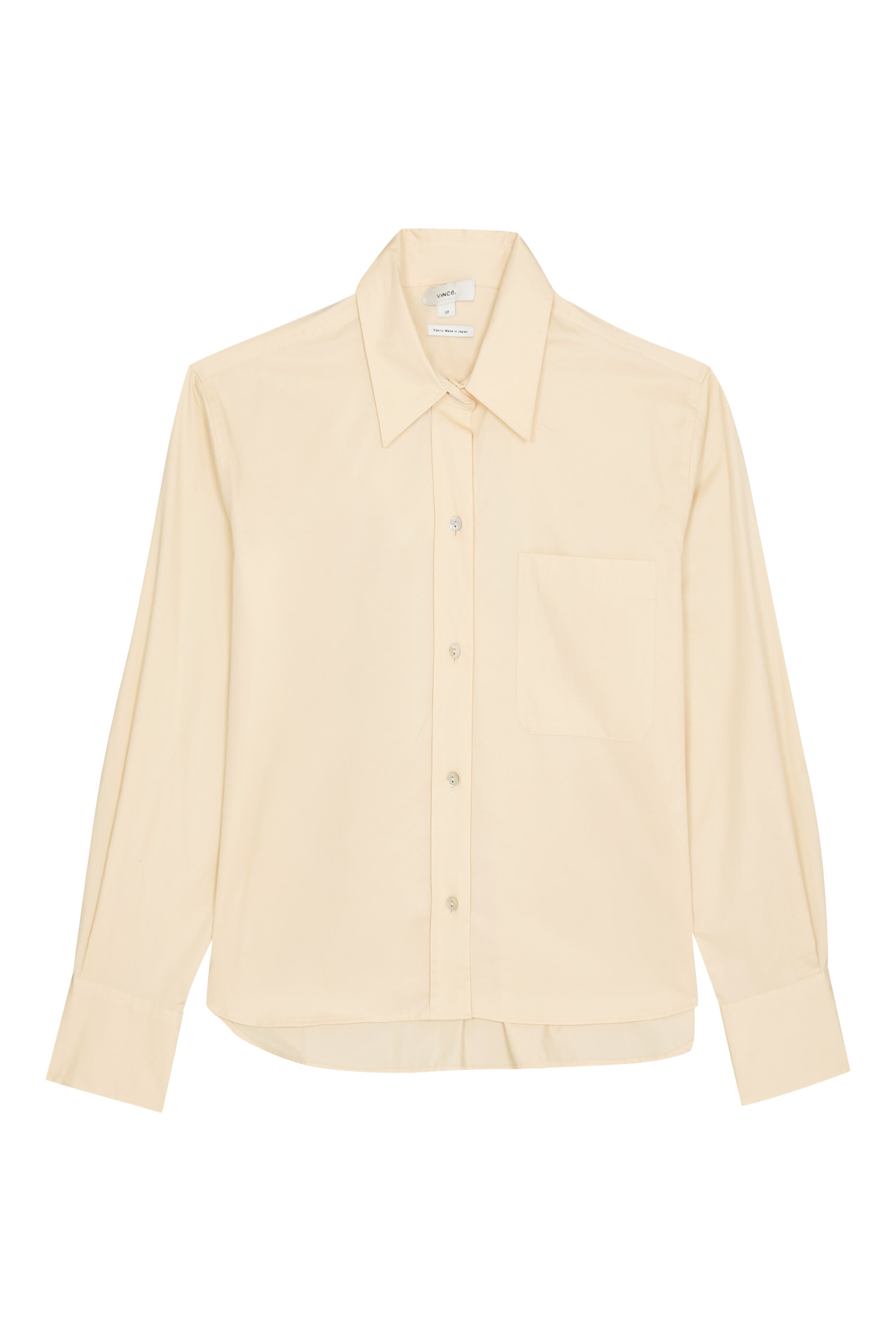 Cropped Long Sleeve Shirt