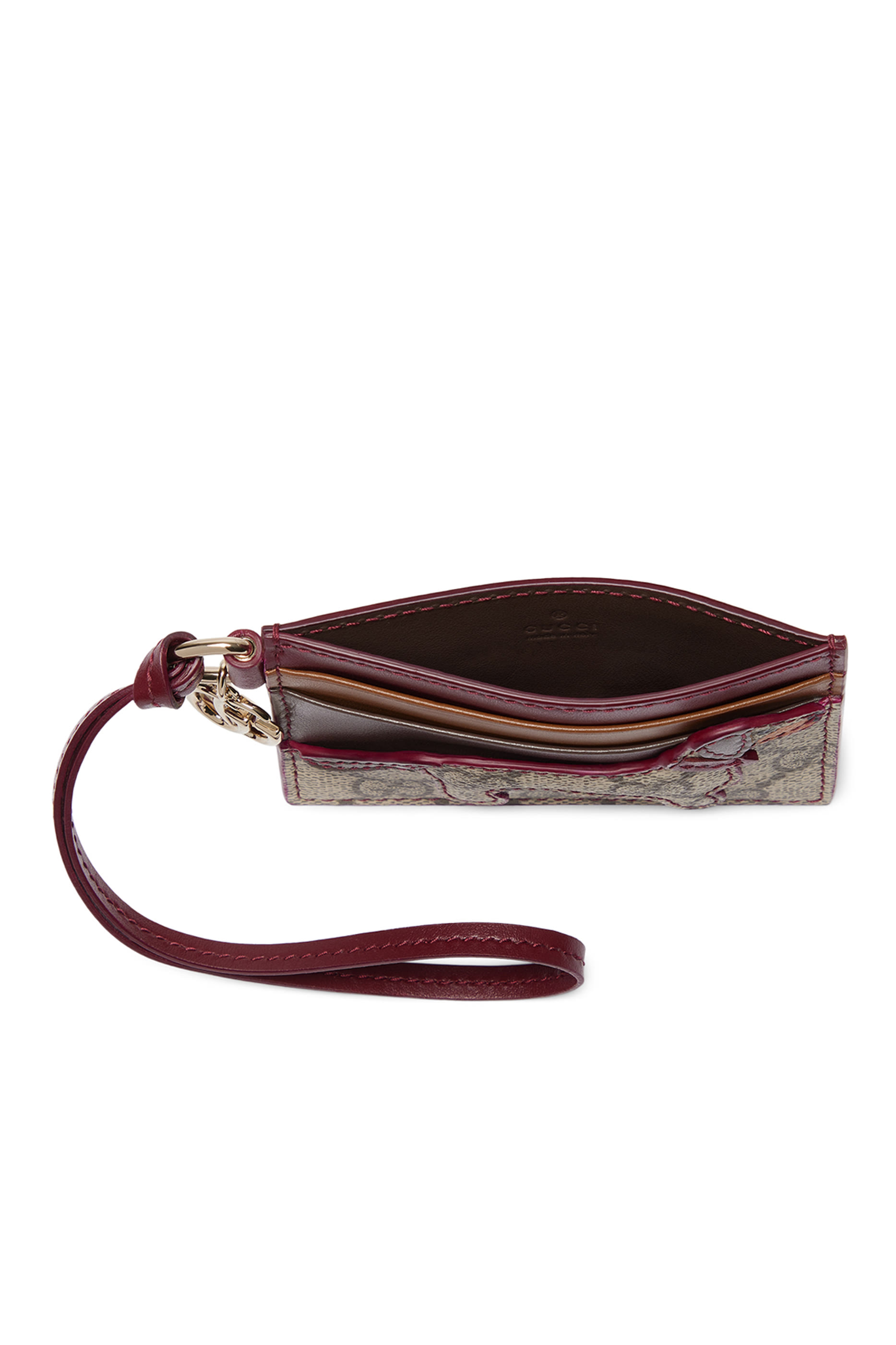 Card Case with Double G and Dog