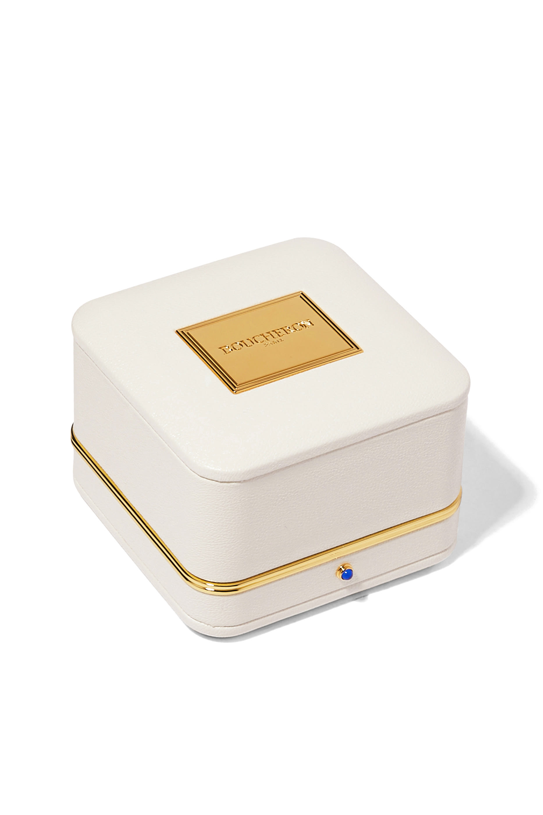 Serpent Boheme Small Motif Ring, 18k Rose Gold & Pink Quartz